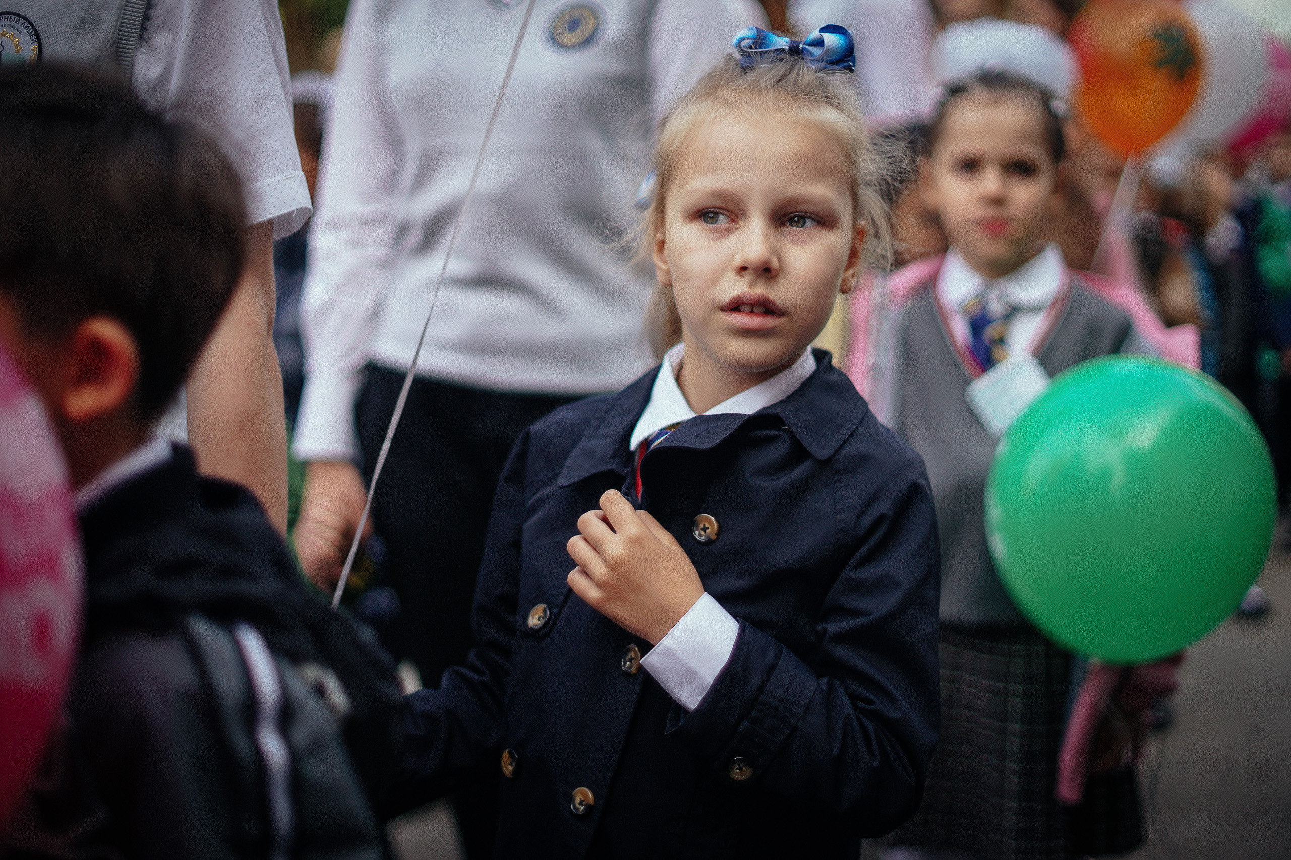 Первый раз в 1-й класс. Репортажный фотограф в Новосибирске. Алексей Гриценко