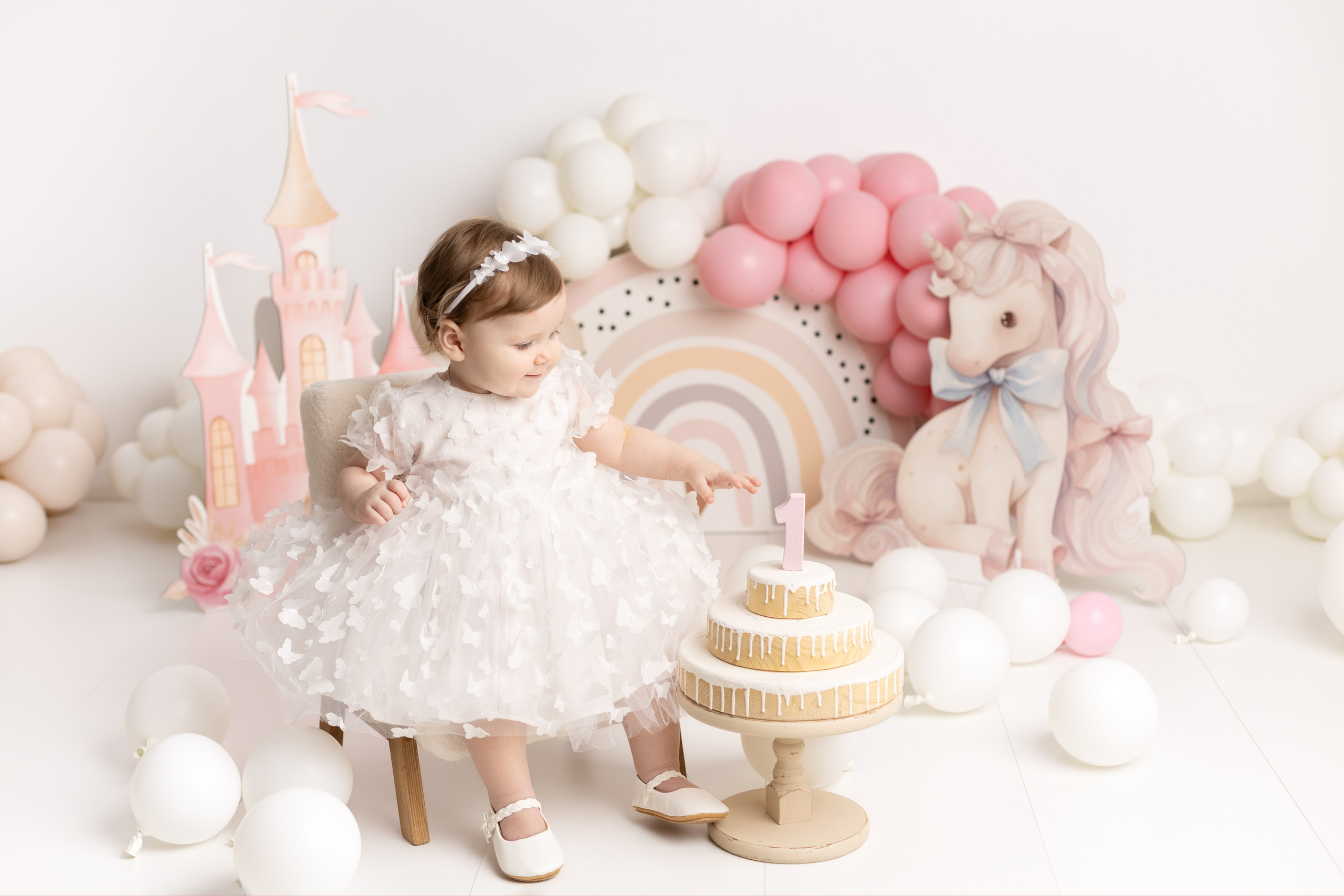 Фотосессия к первому дню рождения. Фотограф новорожденных, детский фотограф в г. Оренбурге Екатерина Козлова