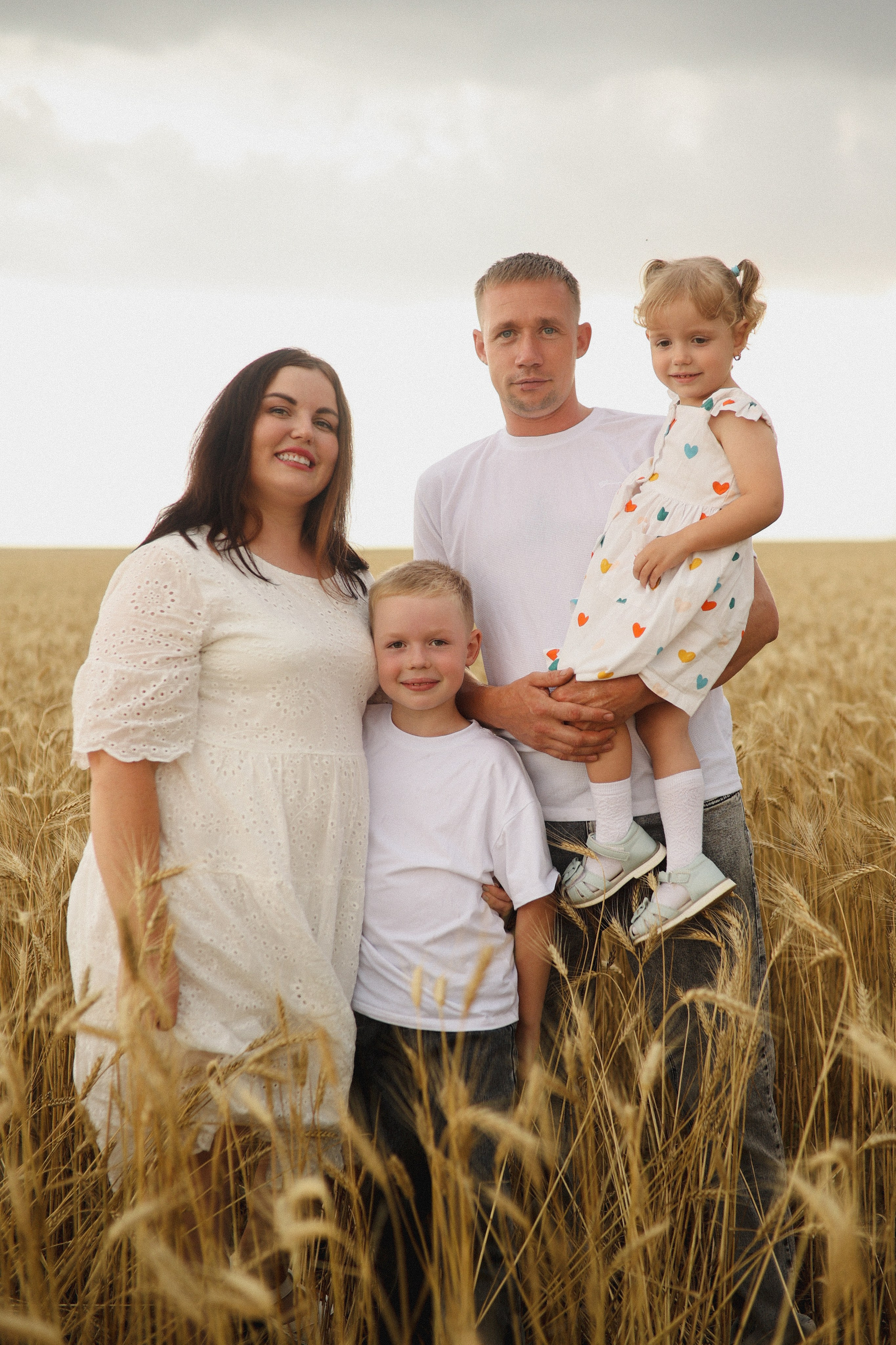 Семья Тани, Валеры, Саши и Маруси. Фотограф Самара Лена Мандарин
