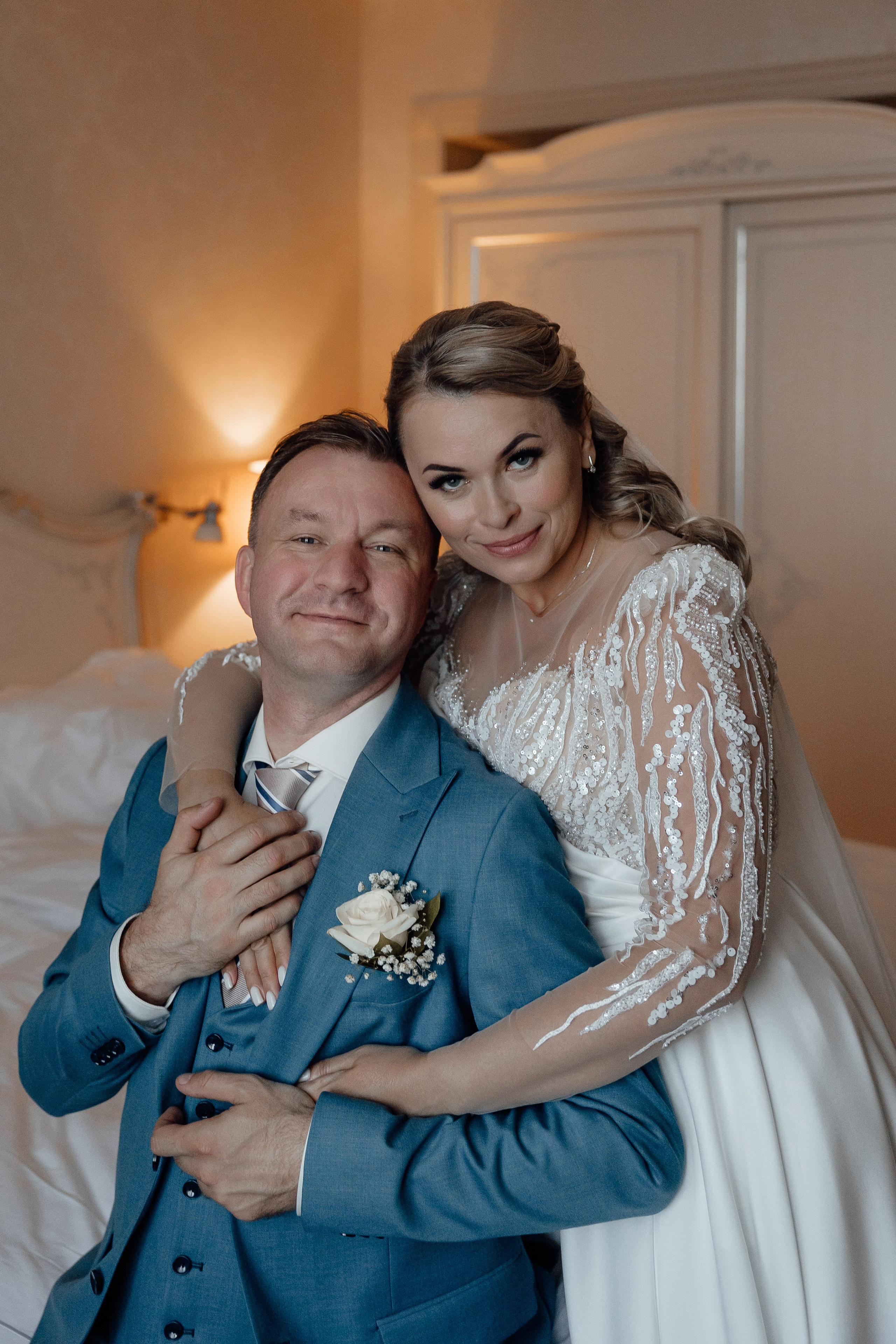 Свадебная фотосессия в Radisson Collection Hotel Moscow. Свадебный фотограф в Москве Дарья Олендарёва