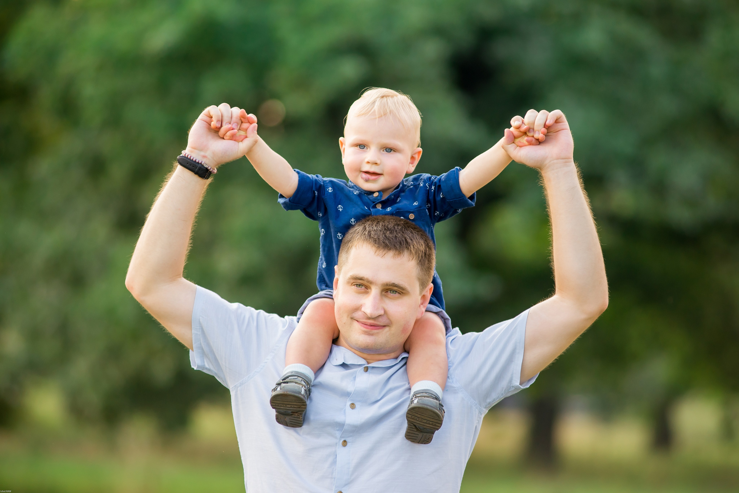 Вова, Маша и маленький Серёжа. Свадебный фотограф в Рязани Вагнер Владимир