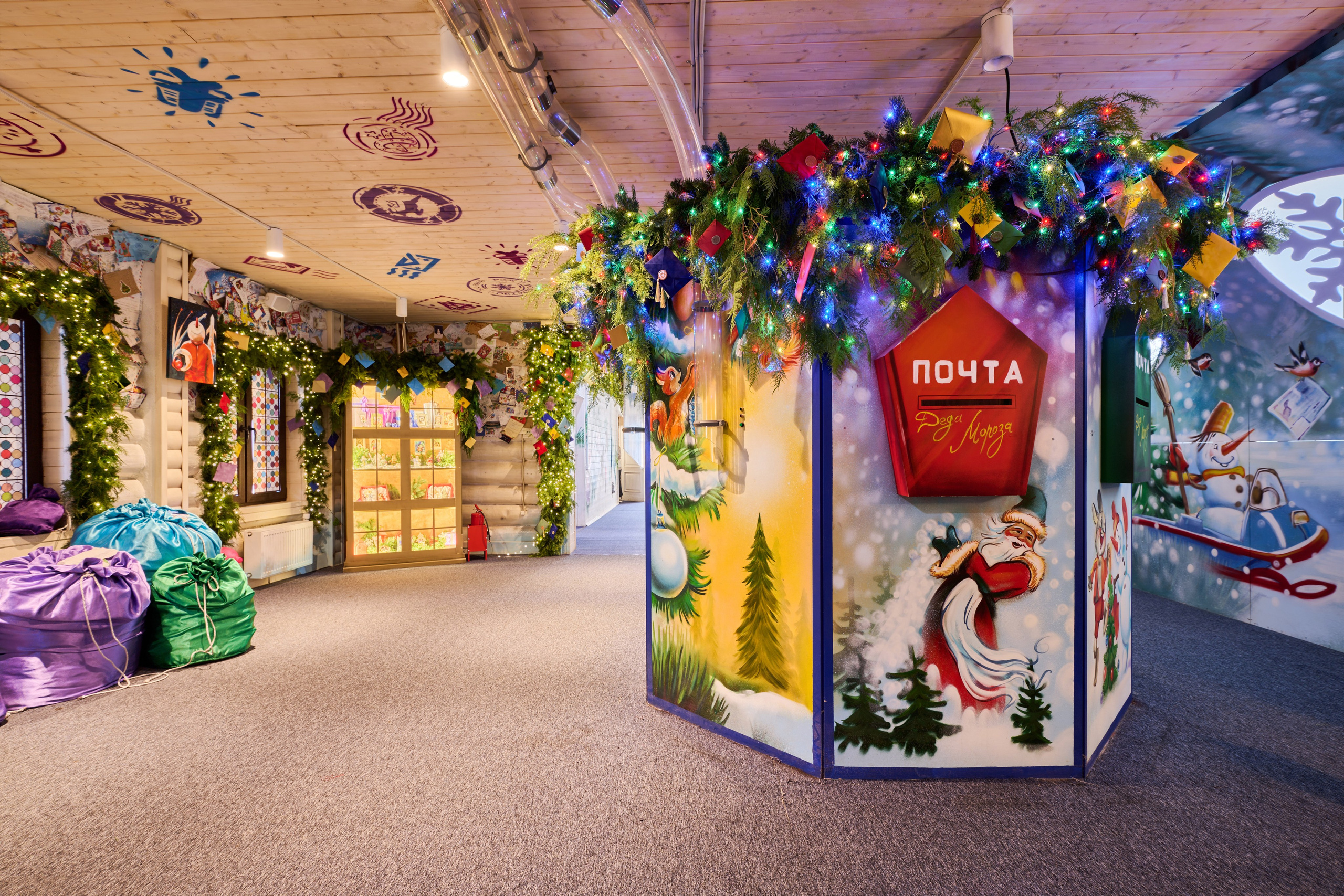 Интерьеры Усадьбы Деда Мороза. Никита Хохловский фото и видео продакшн