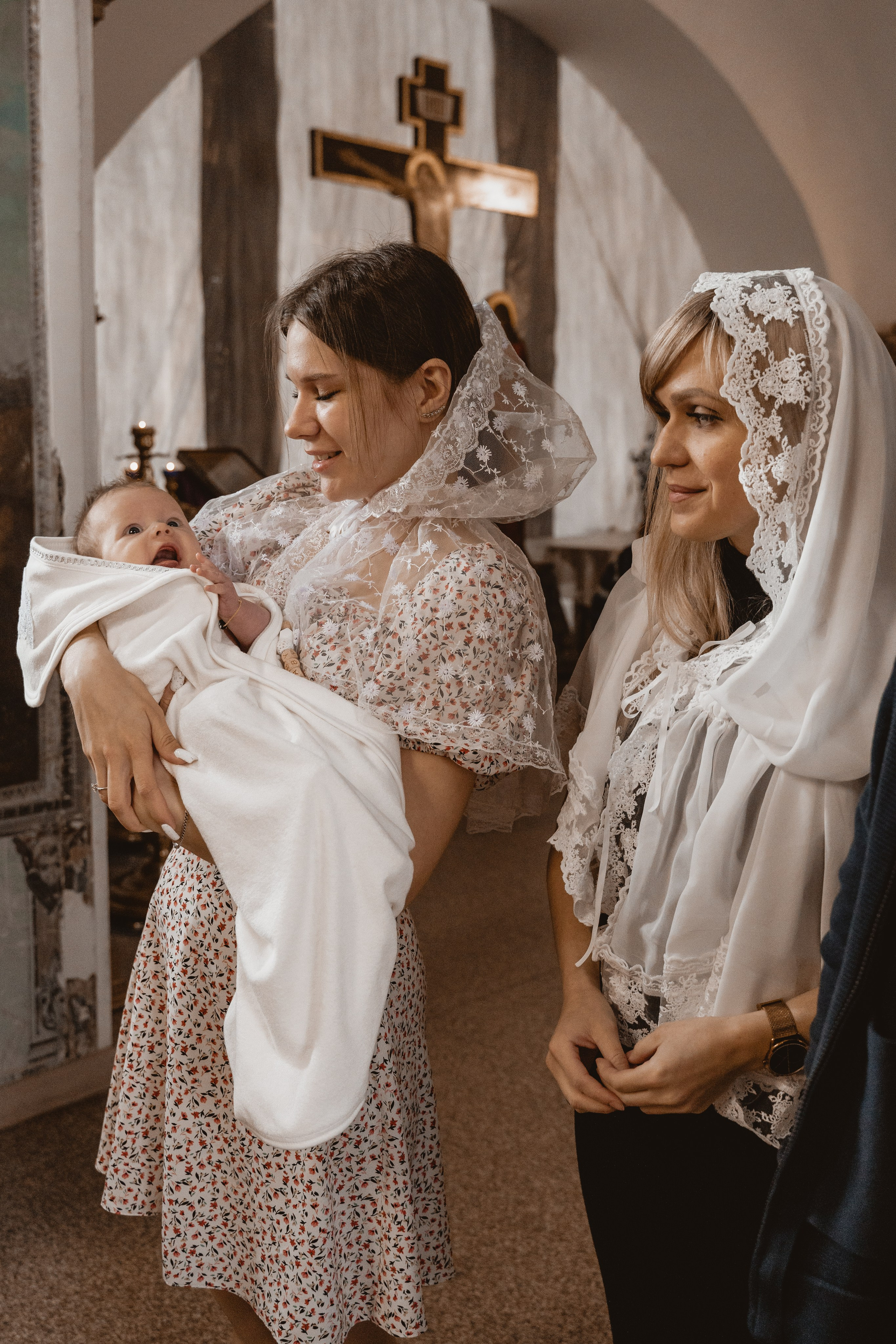 Крещение Таисии. Свадебный фотограф Юлия Копылова