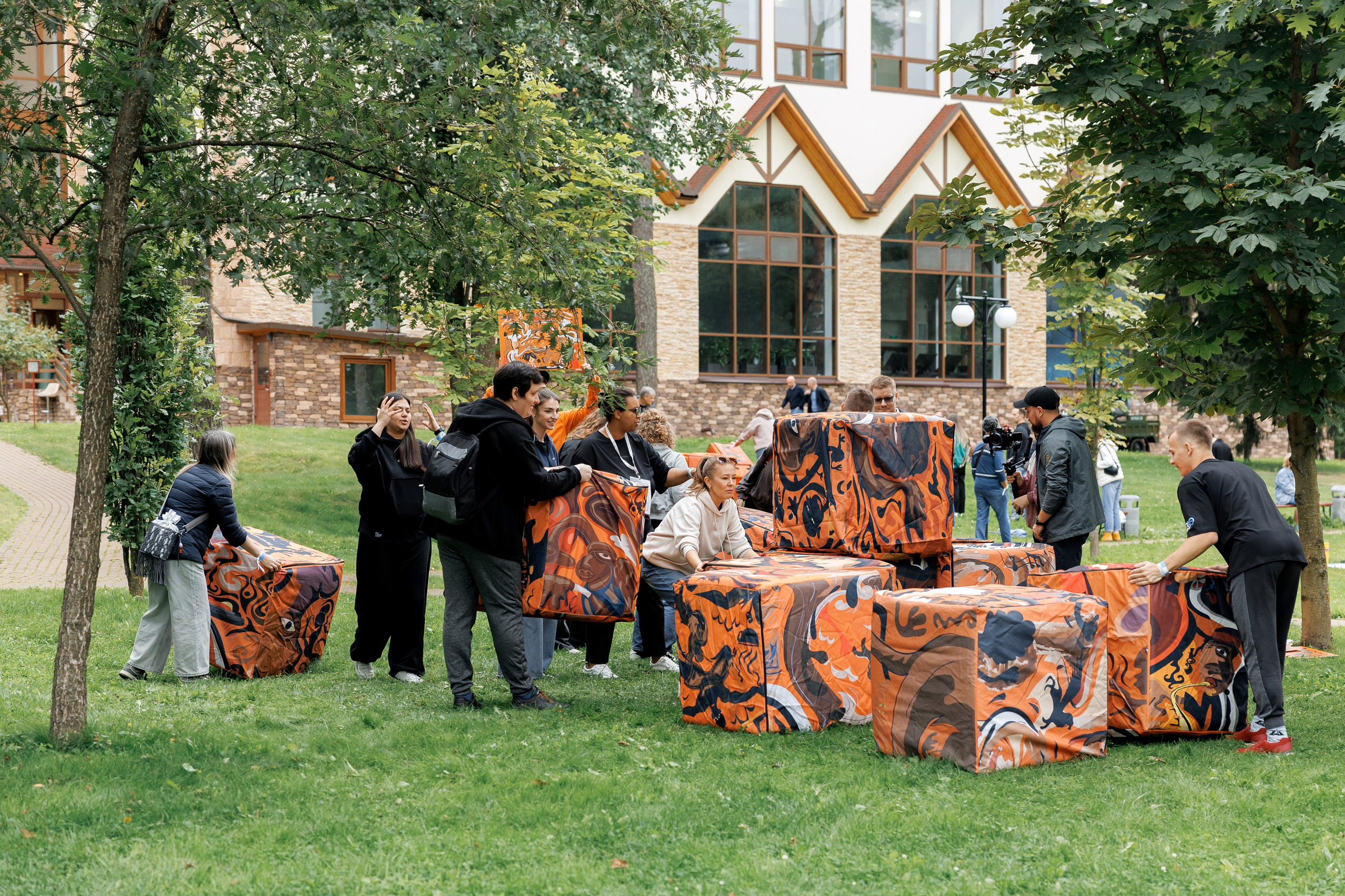 Тимбилдинг и корпоратив Информзащита. Свадебный репортажный фотограф в Москве