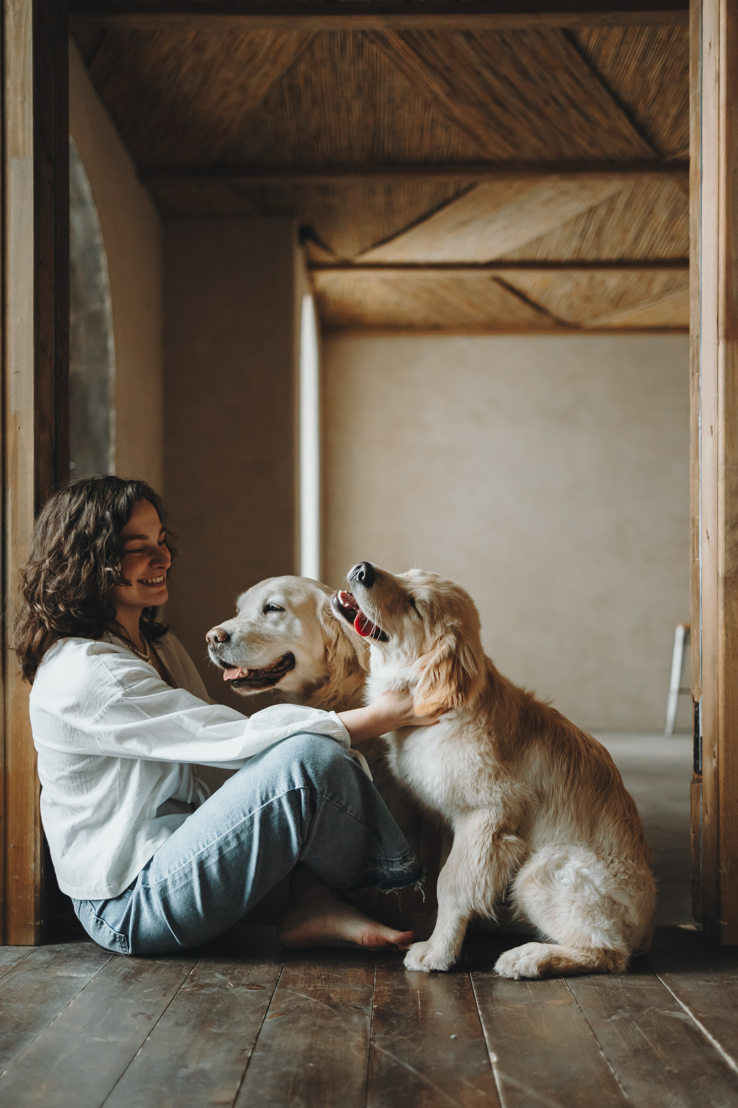 Настя, Арчи и Арагон. Фотограф-анималист в Санкт-Петербурге Алина Яхонт