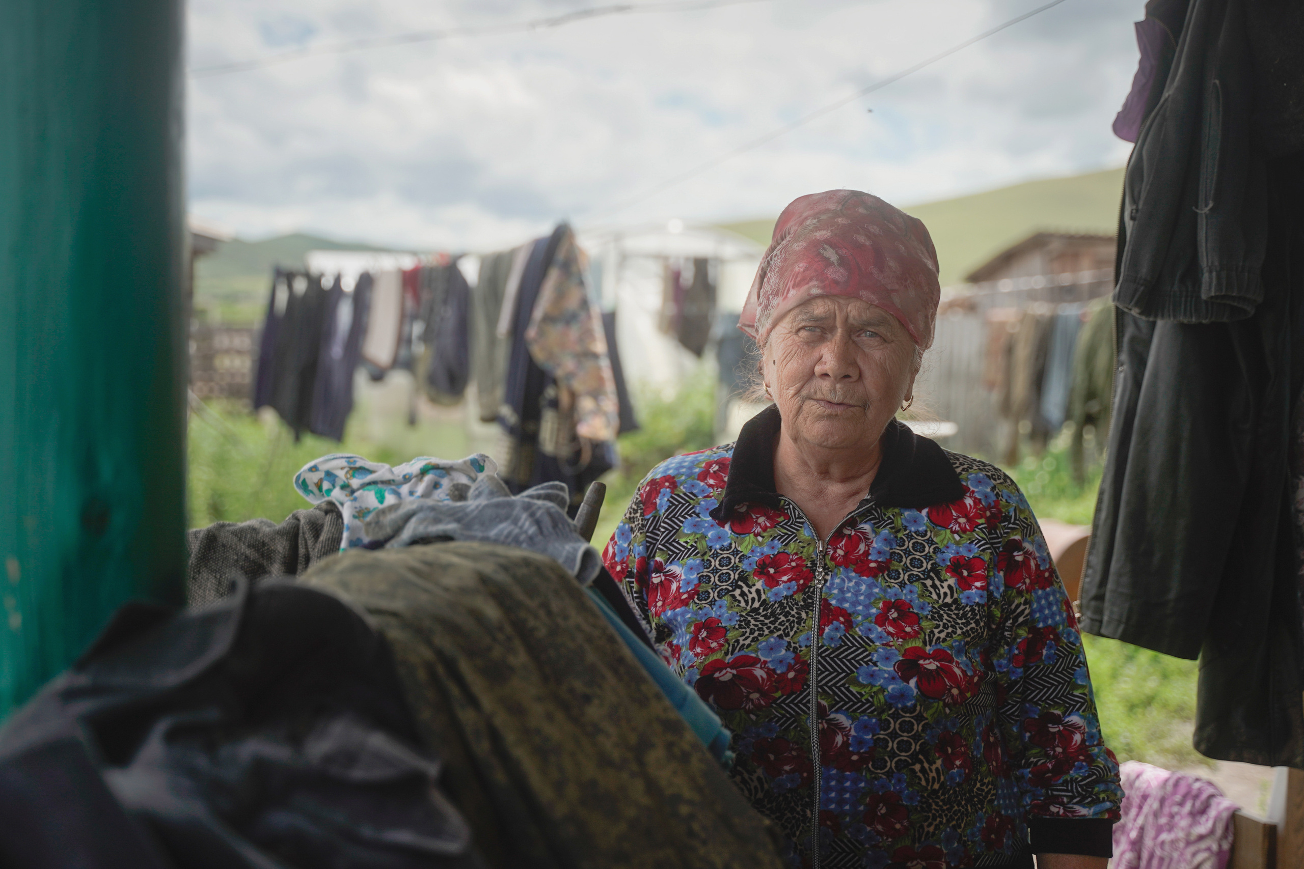 Добровольческий отряд после наводнения в селе Ундино-Поселье, 2021. Андрей Фадеев фото видео Тбилиси