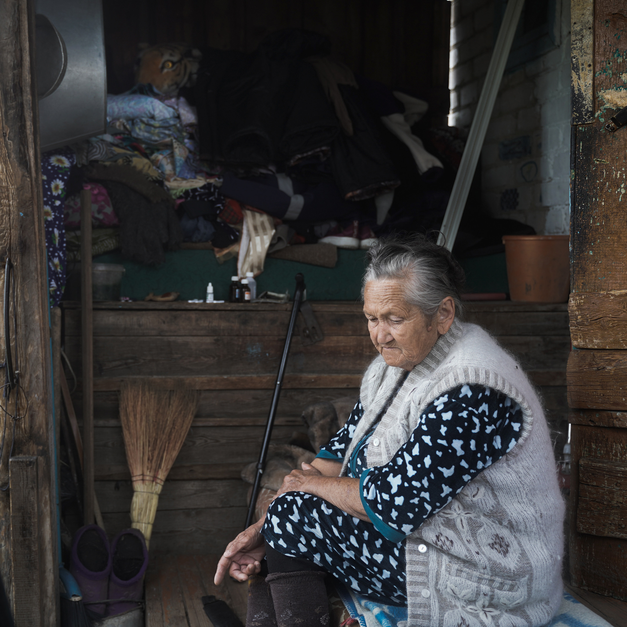 Добровольческий отряд после наводнения в селе Ундино-Поселье, 2021. Андрей Фадеев фото видео Тбилиси