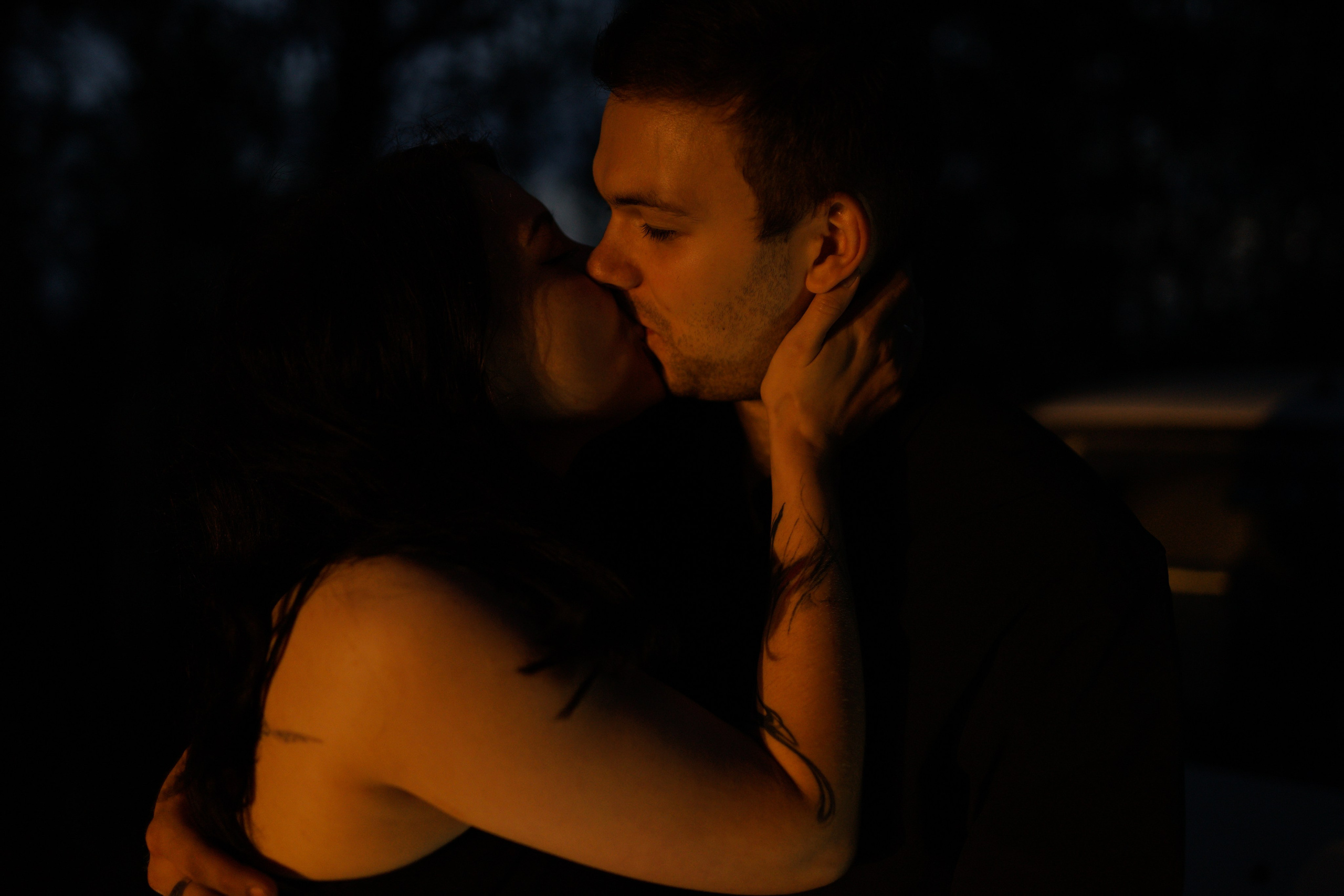 Поздний закат