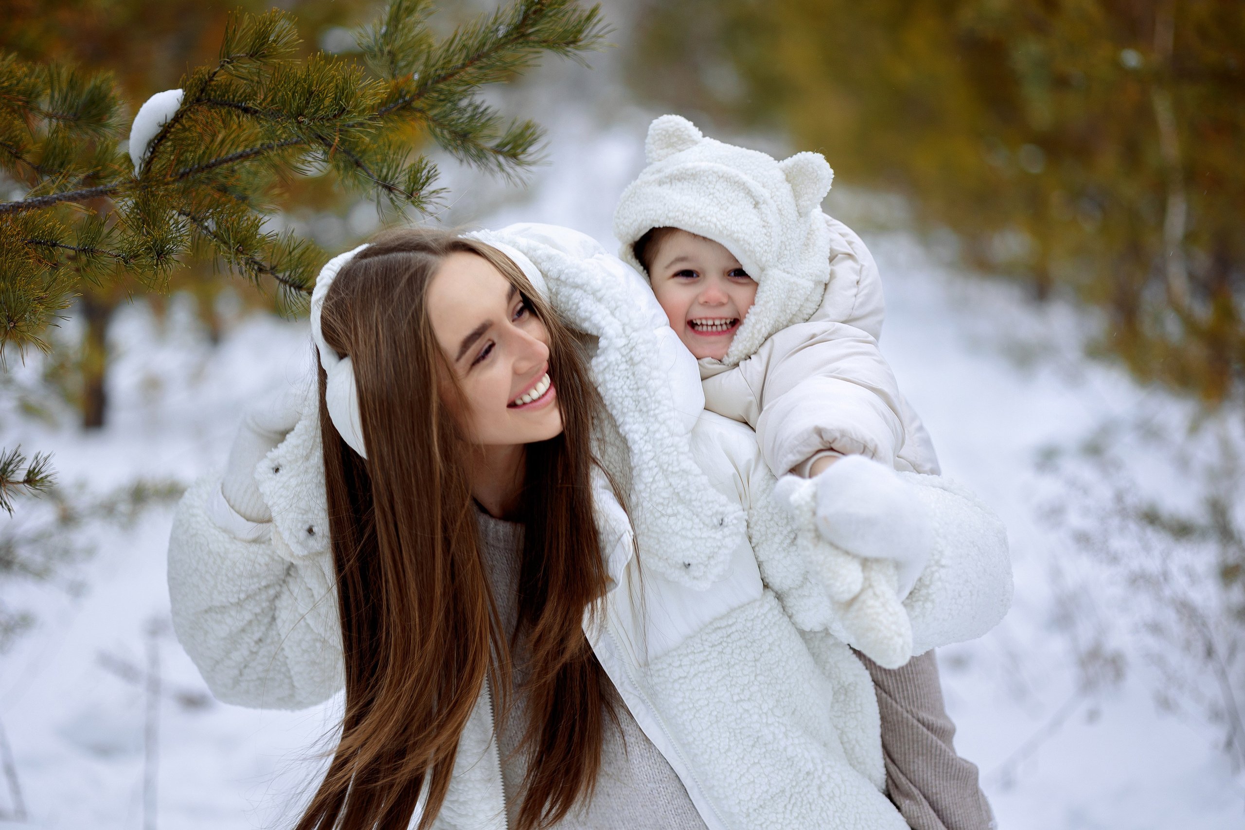 Алина Мира (зима). Фотограф в Омске