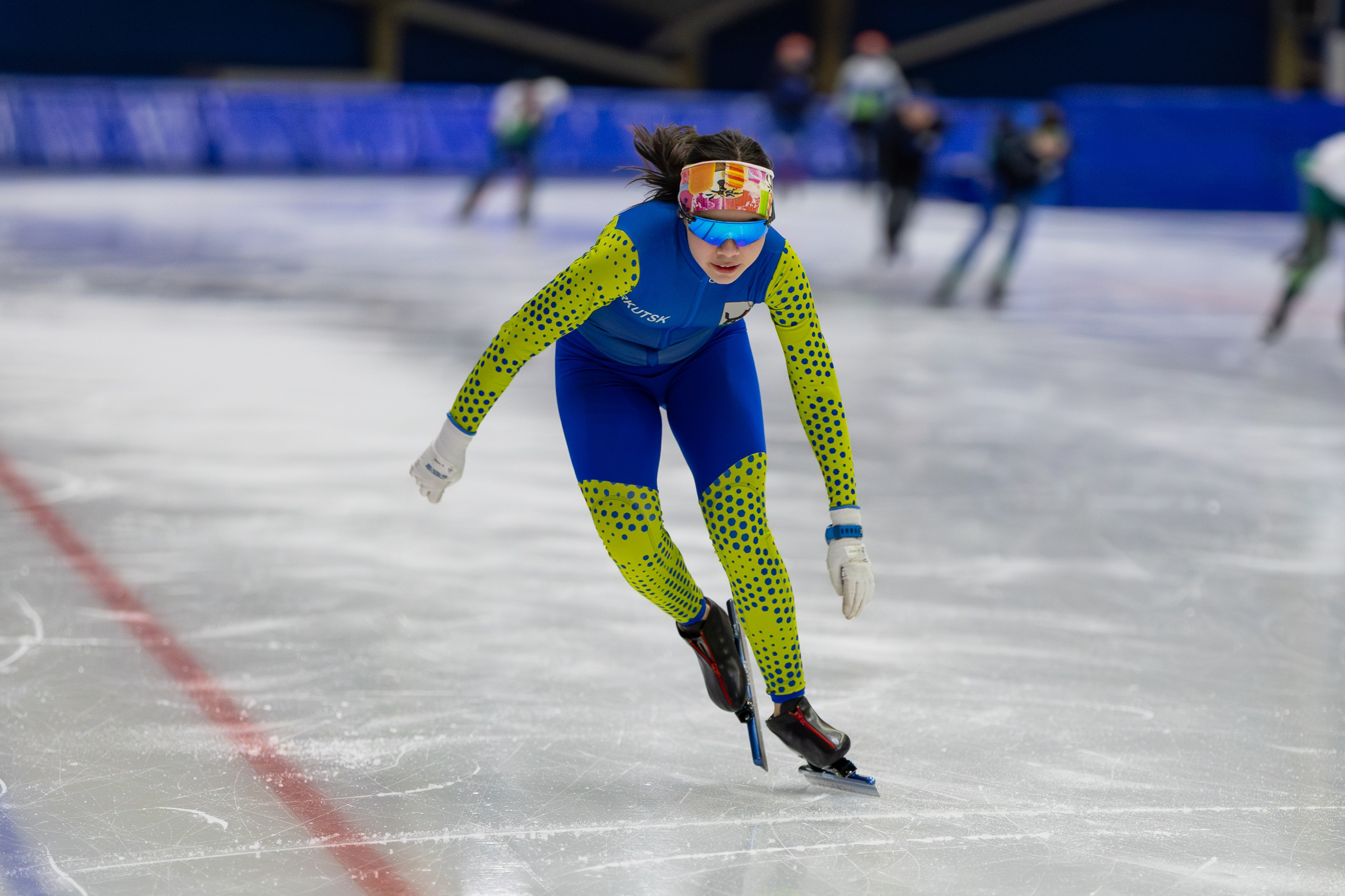 Тренировки. Конькобежный спорт. Иркутск, 2026. Спортивная съемка Мария Царфати