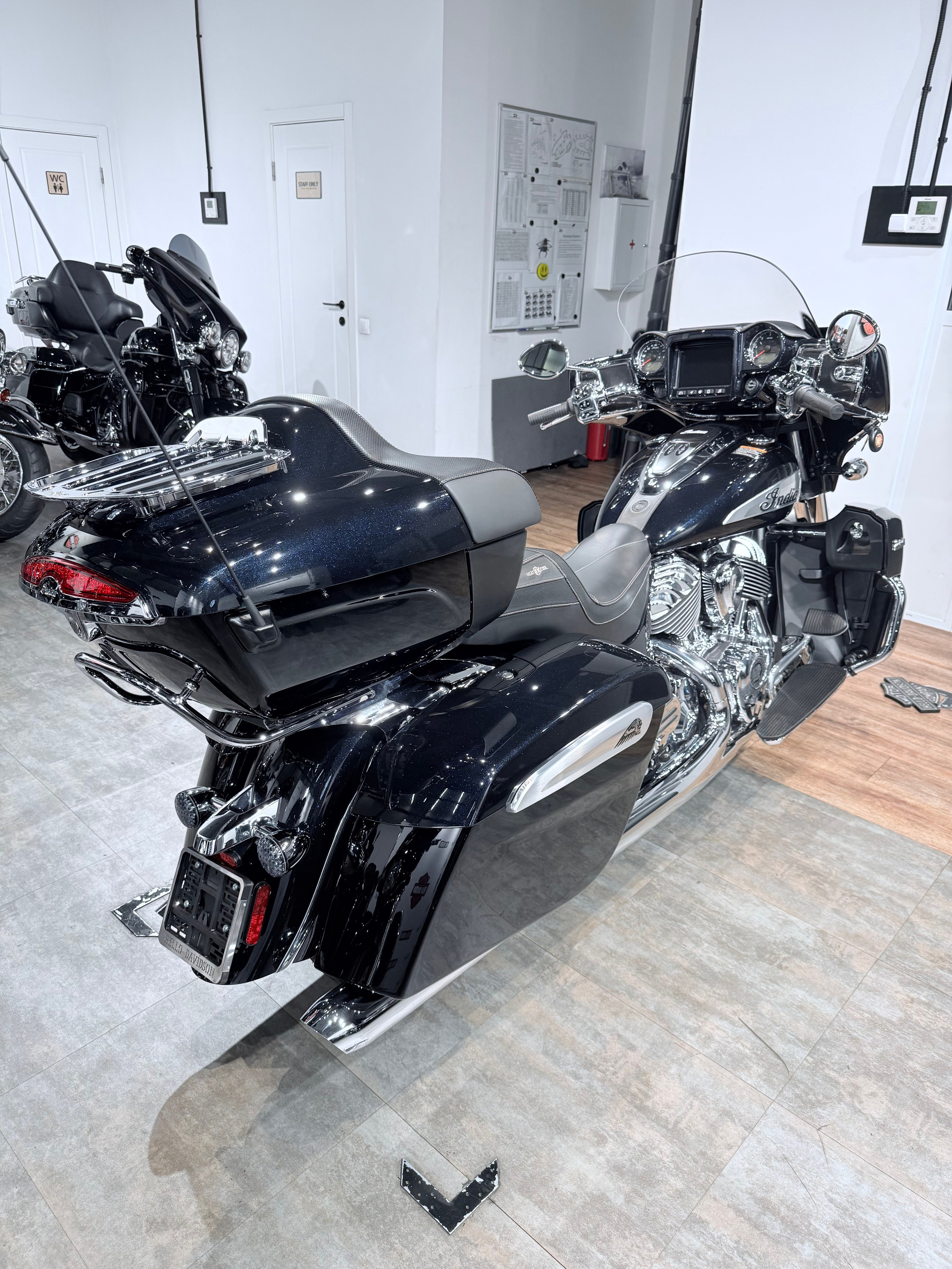 2023 NЕW INDIAN Rоаdmаstеr Limited 116 Blаck Azure Crystal. Hello Davidson, Москва. Только хорошие мотоциклы…