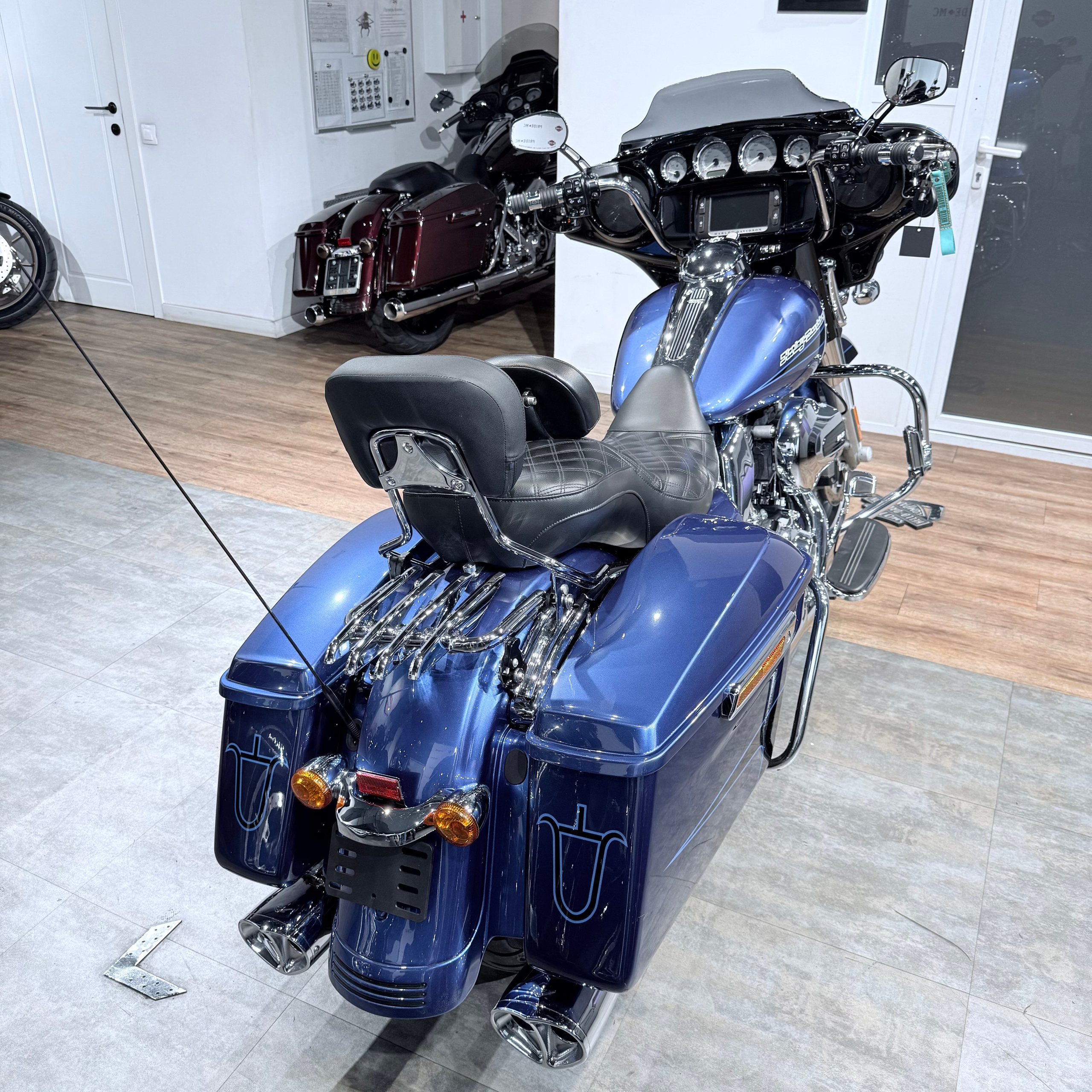 2016 Street Glide 103 Bluе Осеan Vivid Вlack. Hello Davidson, Москва. Только хорошие мотоциклы…