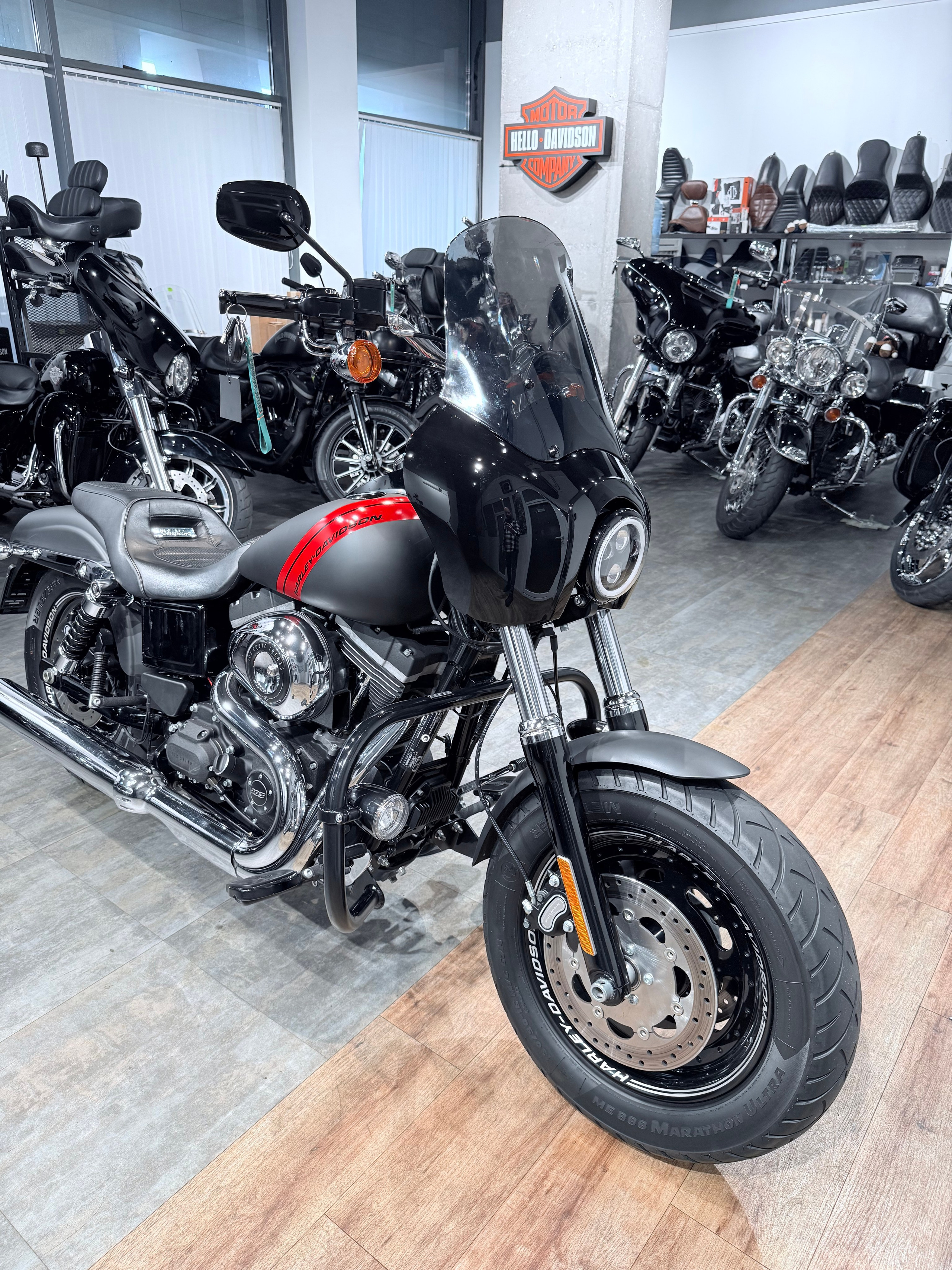 2015 Fat Вob 103 ABS Blасk Denim. Hello Davidson, Москва. Только хорошие мотоциклы…
