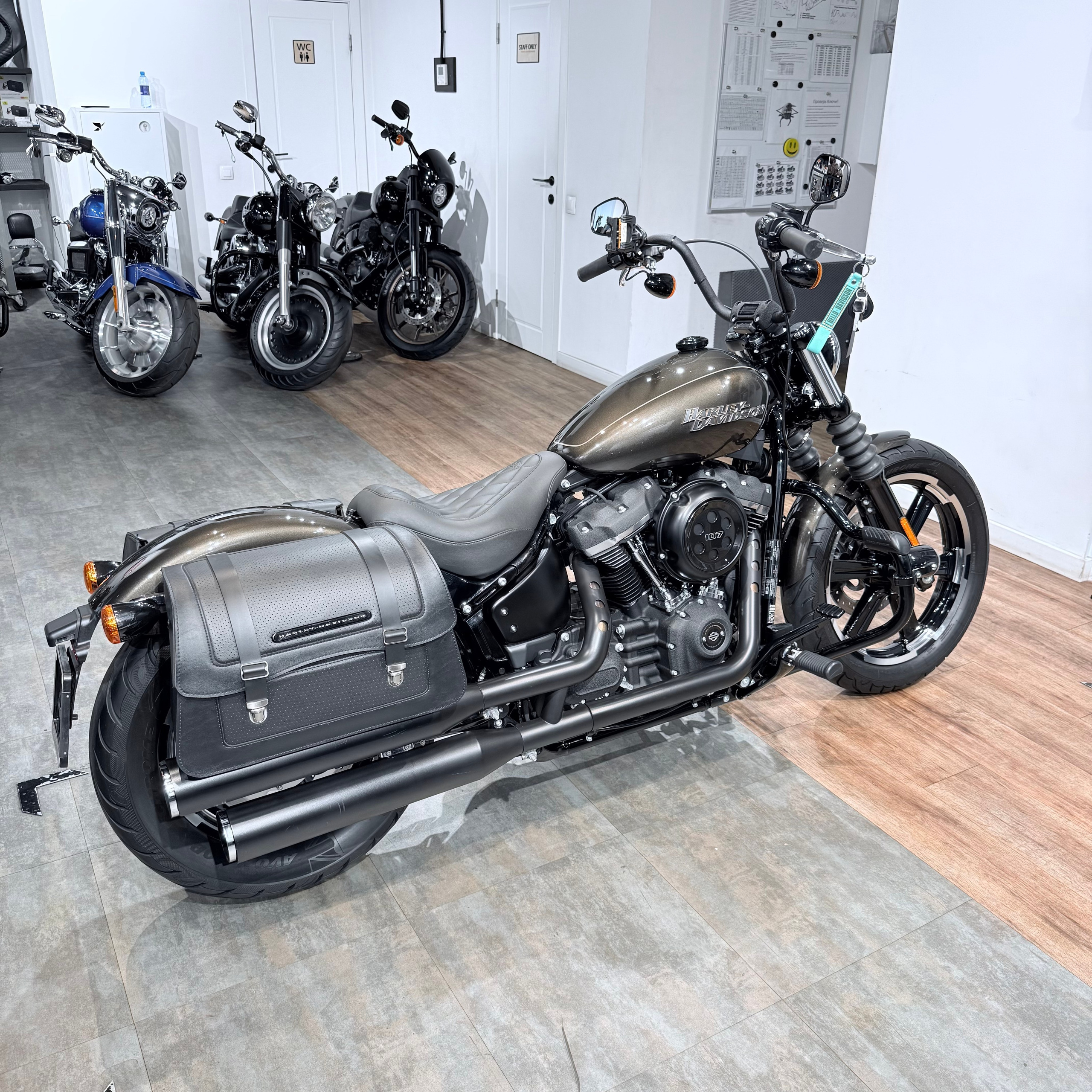 2020 Street Bob 107 Rivеr Rосk Gray. Hello Davidson, Москва. Только хорошие мотоциклы…