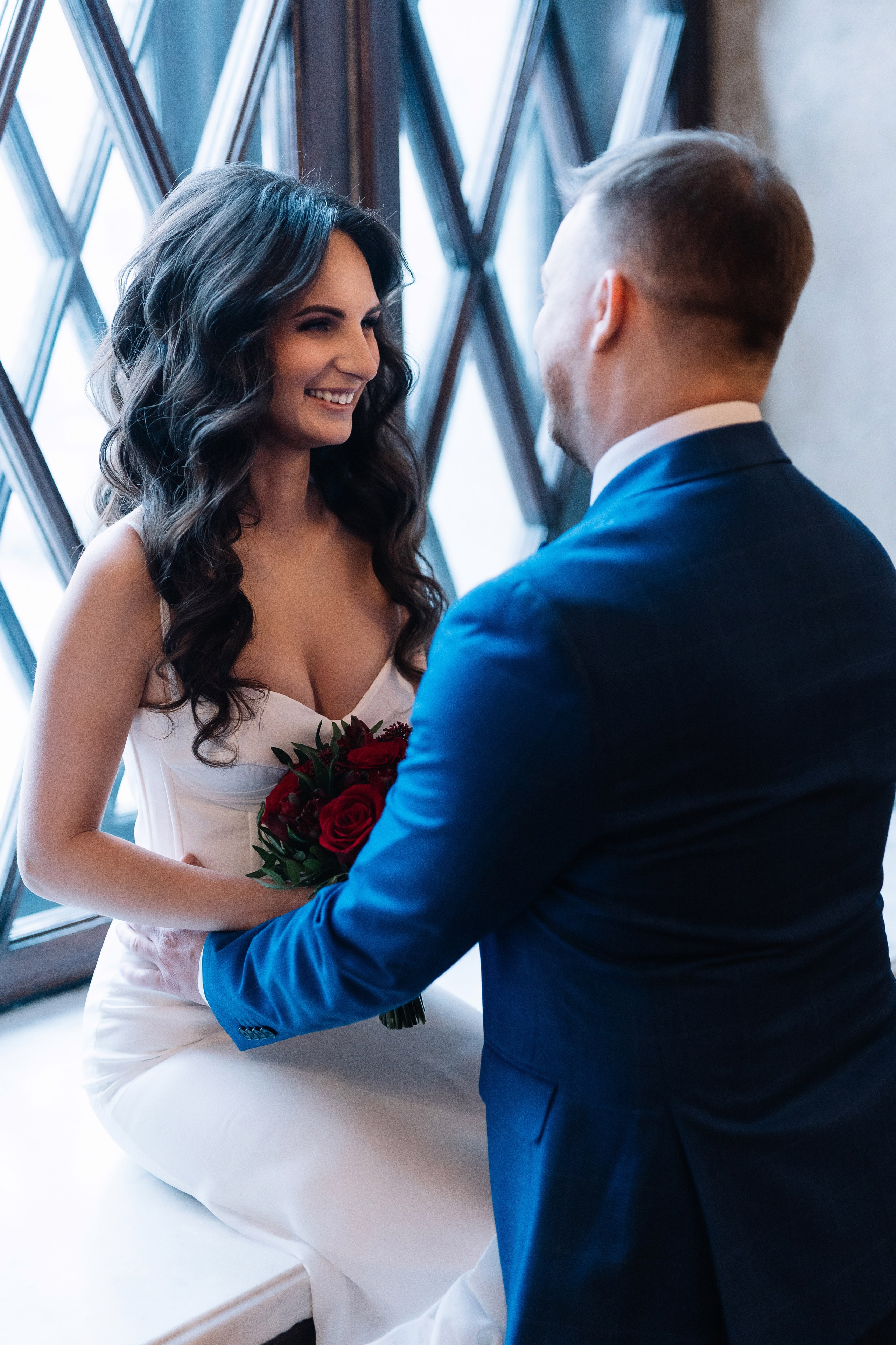 Свадебная фотосессия Лилии и Романа, прогулка в центре Москвы. Свадебный фотограф в Тамбове Павел Четвертков