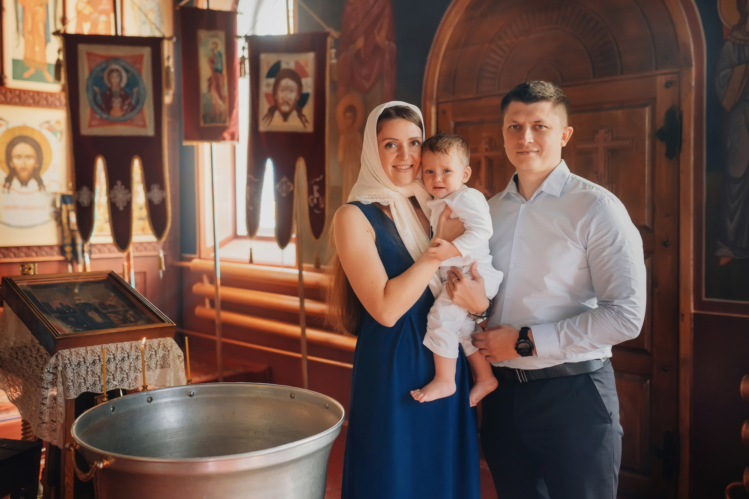 Крещение. Семейный и контент фотограф в Омске Савченко Ольга