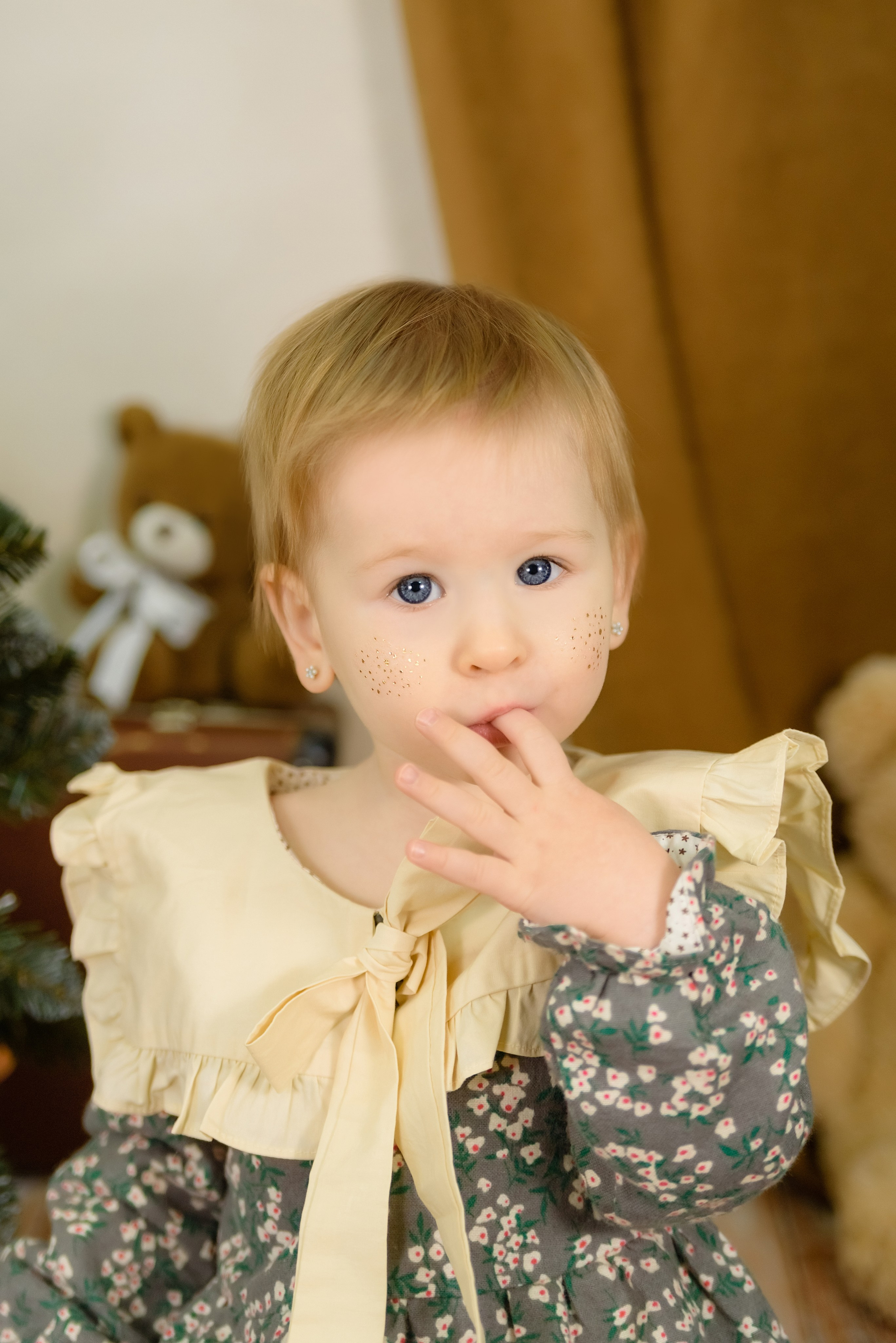Детская фотосессия «Новогодний медвежонок». Детский Фотограф |Фотограф на годик в Брянске Ирина Романова