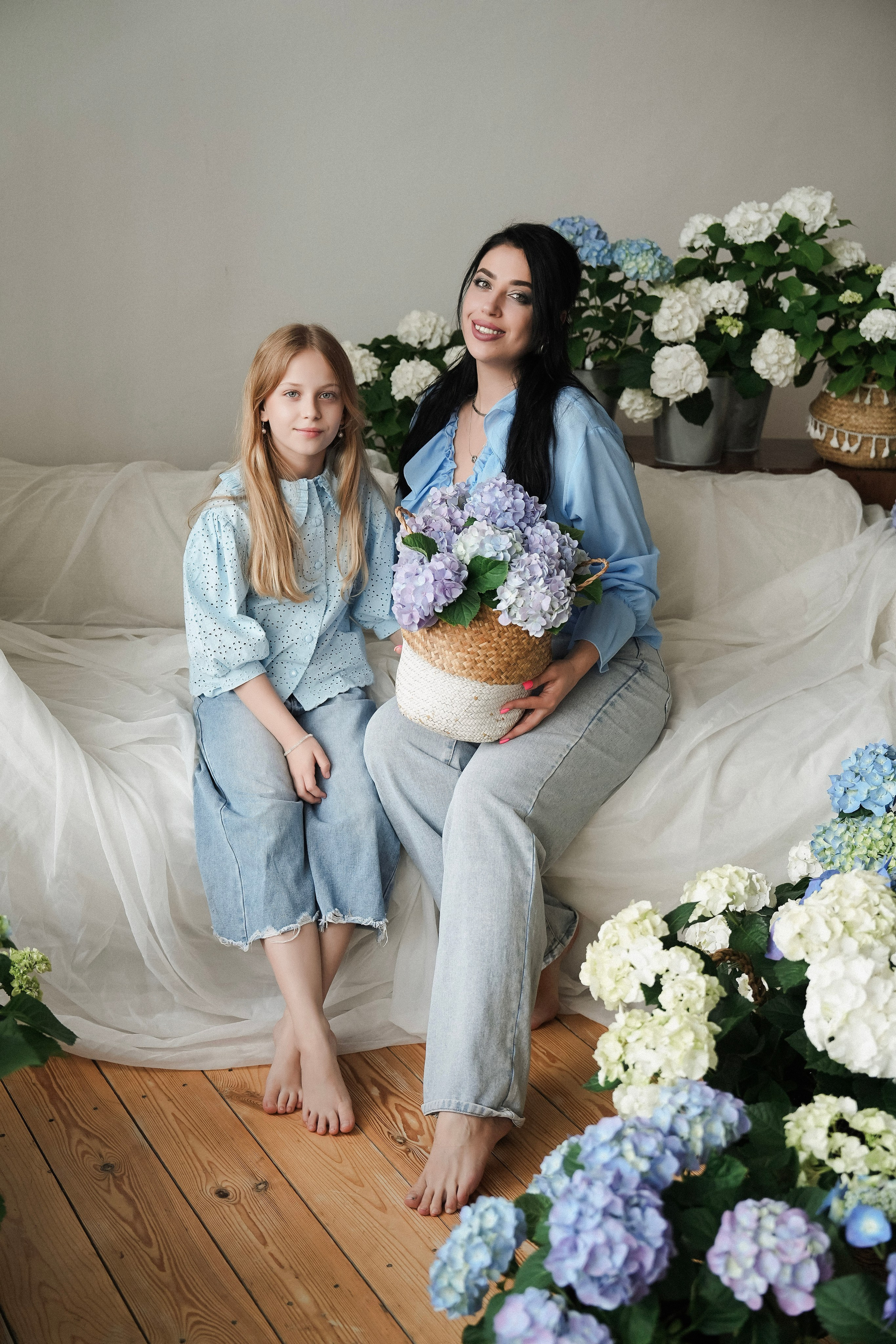 Фотодень в гортензиях. Фотограф с психологическим образованием