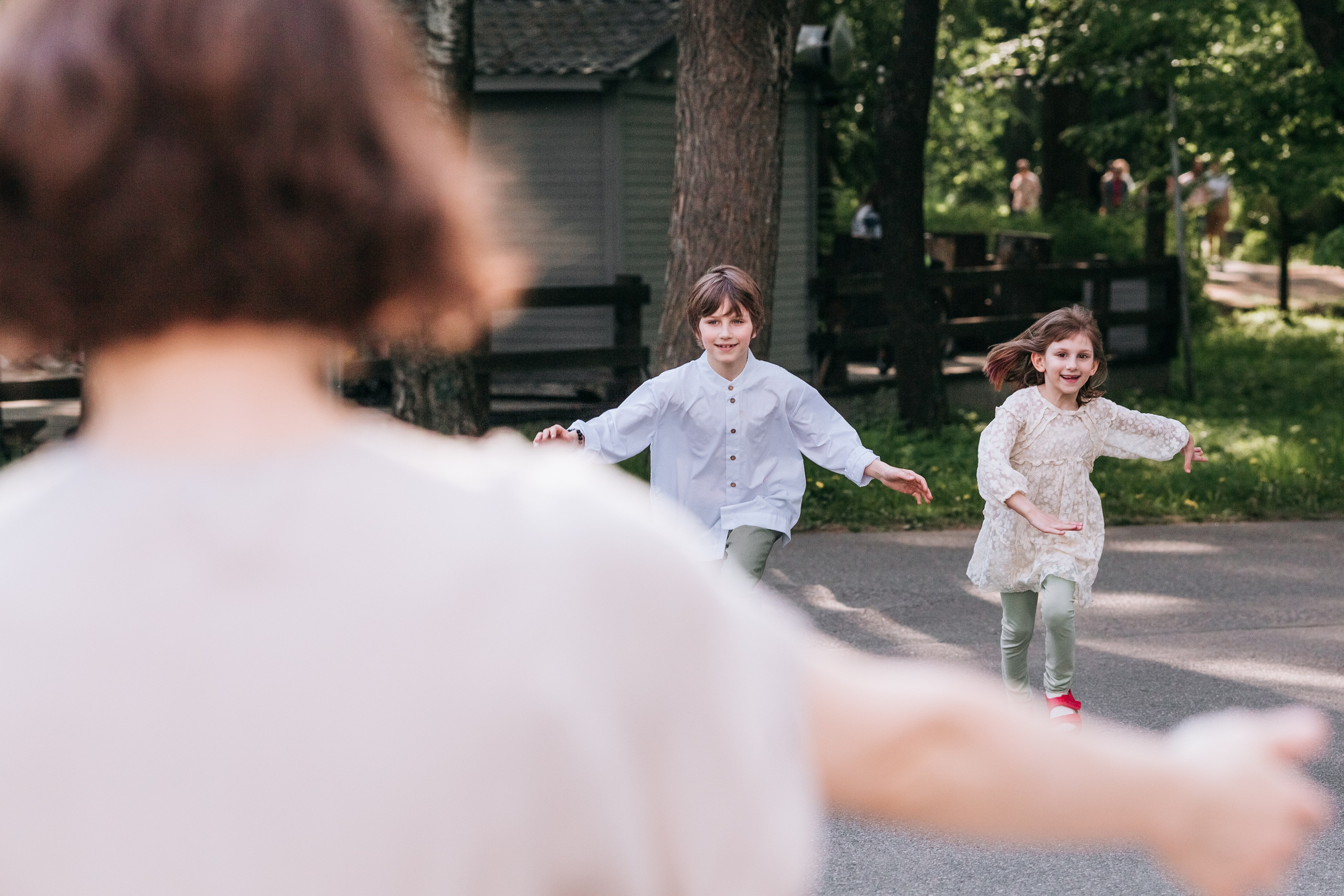 Прогулка в ЦПКиО. Семейный и детский фотограф Воробьёва Яна