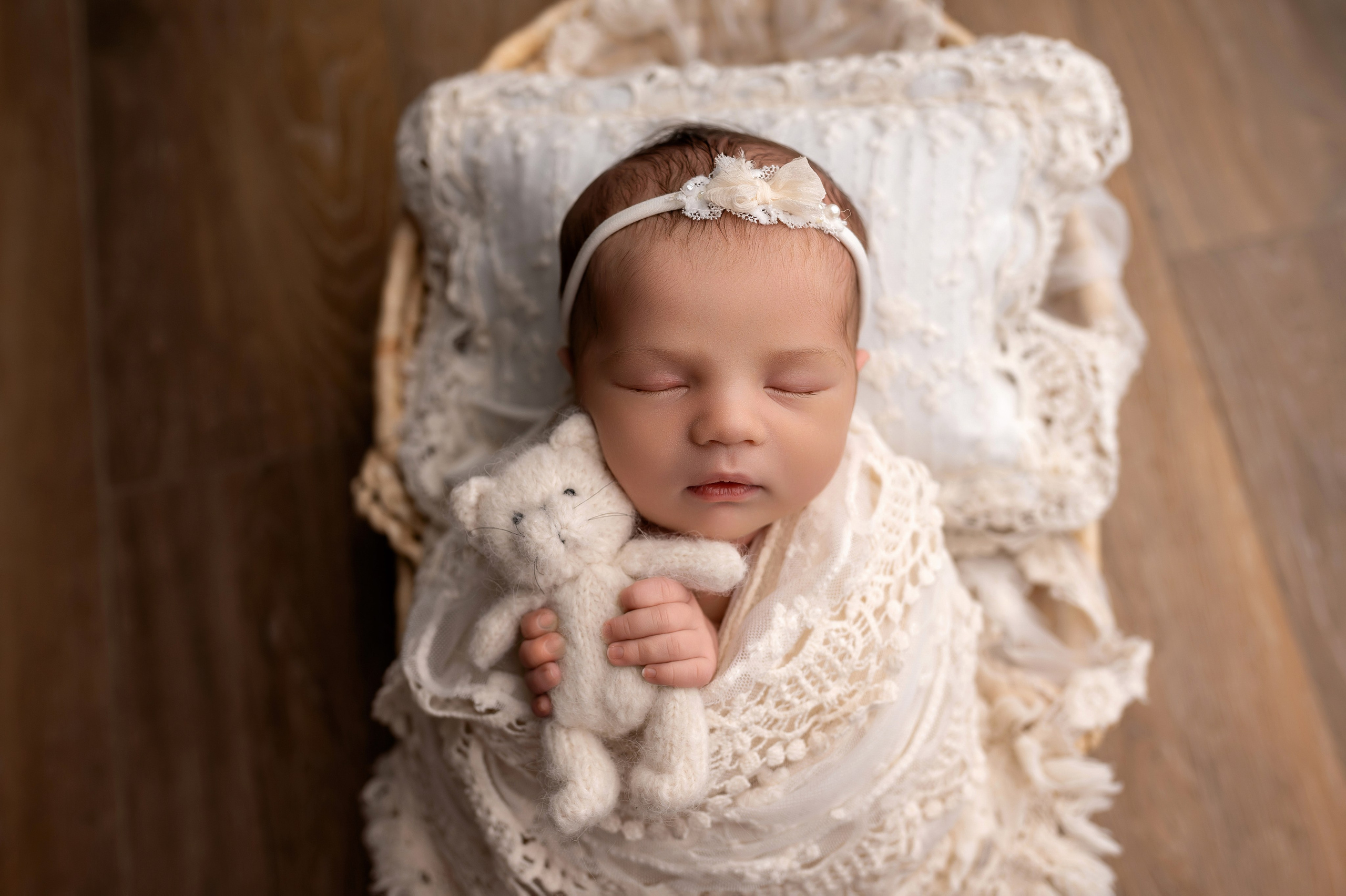 Новорождённые девочки. Детский фотограф новорождённых в Минске Боровик Екатерина