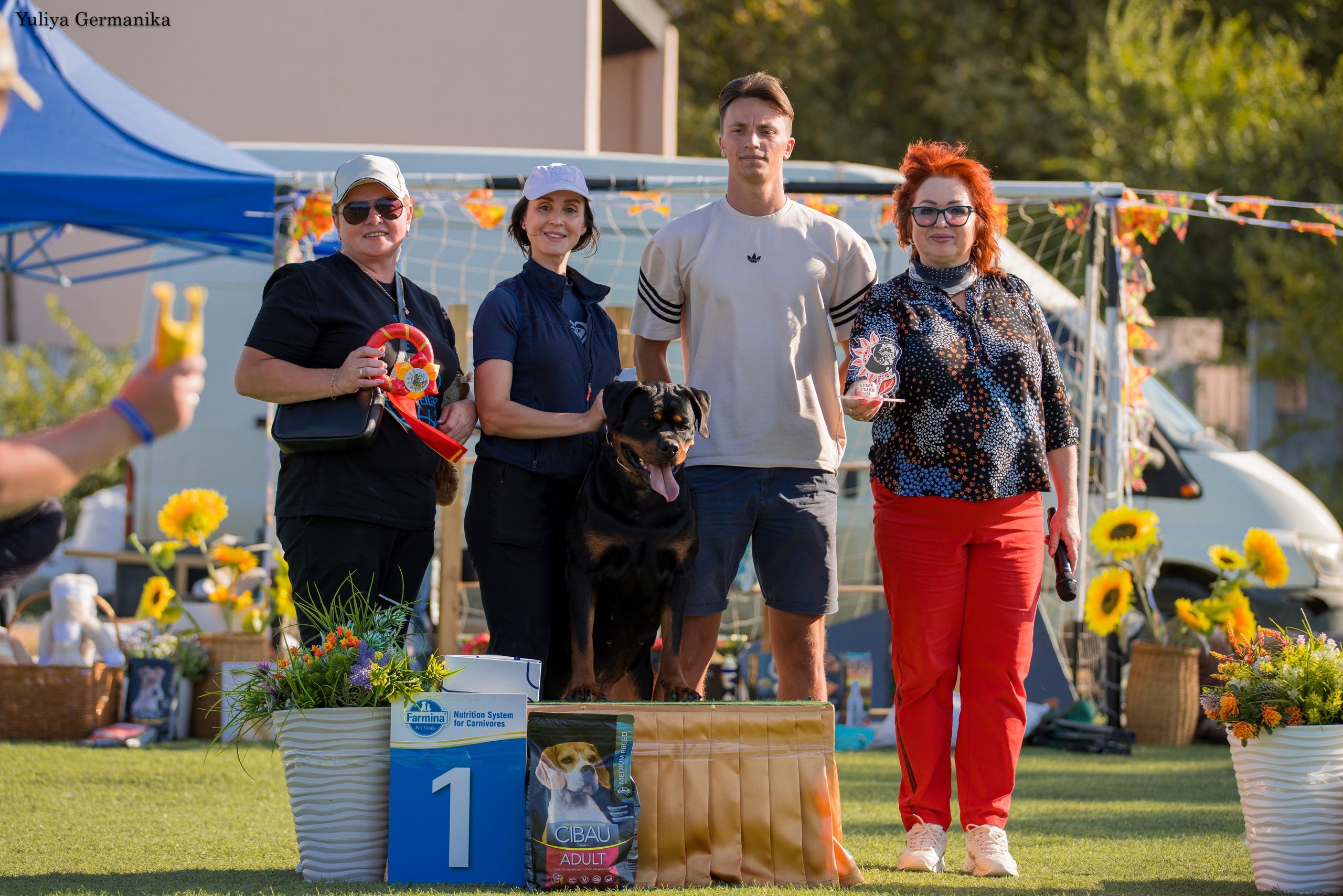 Анапа 16-17.09.2023 моно ротвейлеров. Фотограф-анималист Юлия Германика