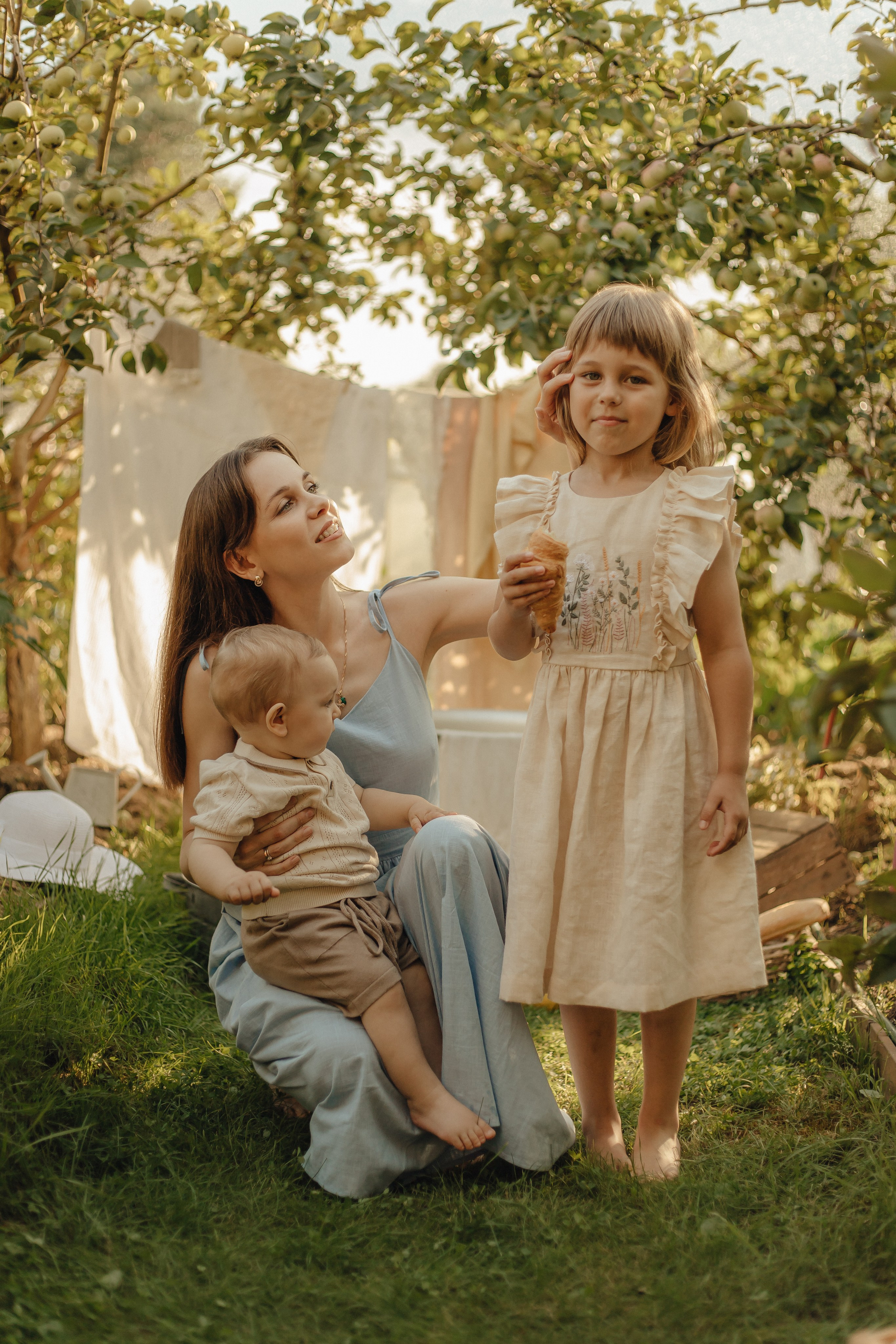 Юлия с детьми. Семейный фотограф в Москве и Московской области Лазутина Валентина