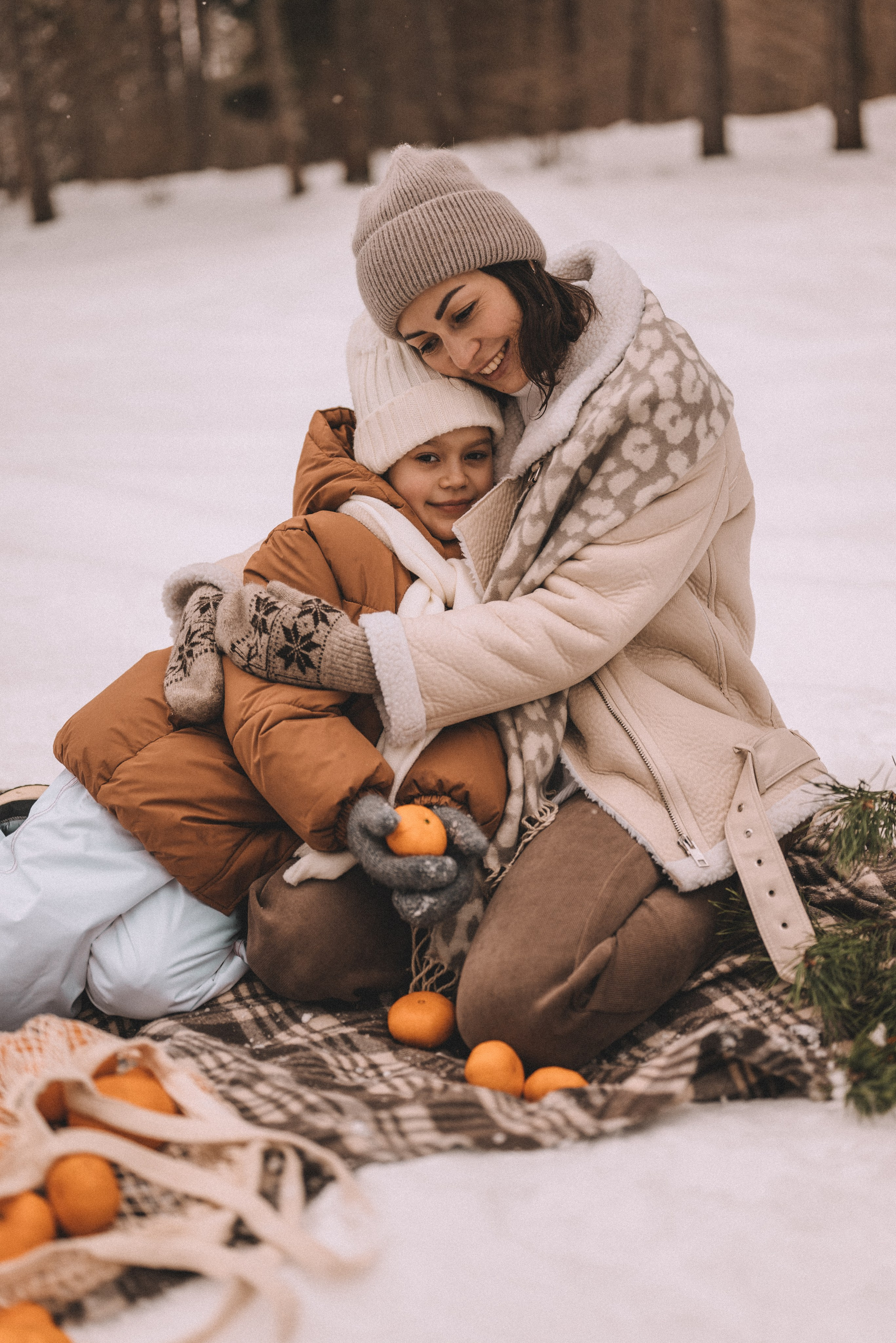 Сергей и Наталья с Ксюшей и Максимом. Фотограф Кристина Пархоменко