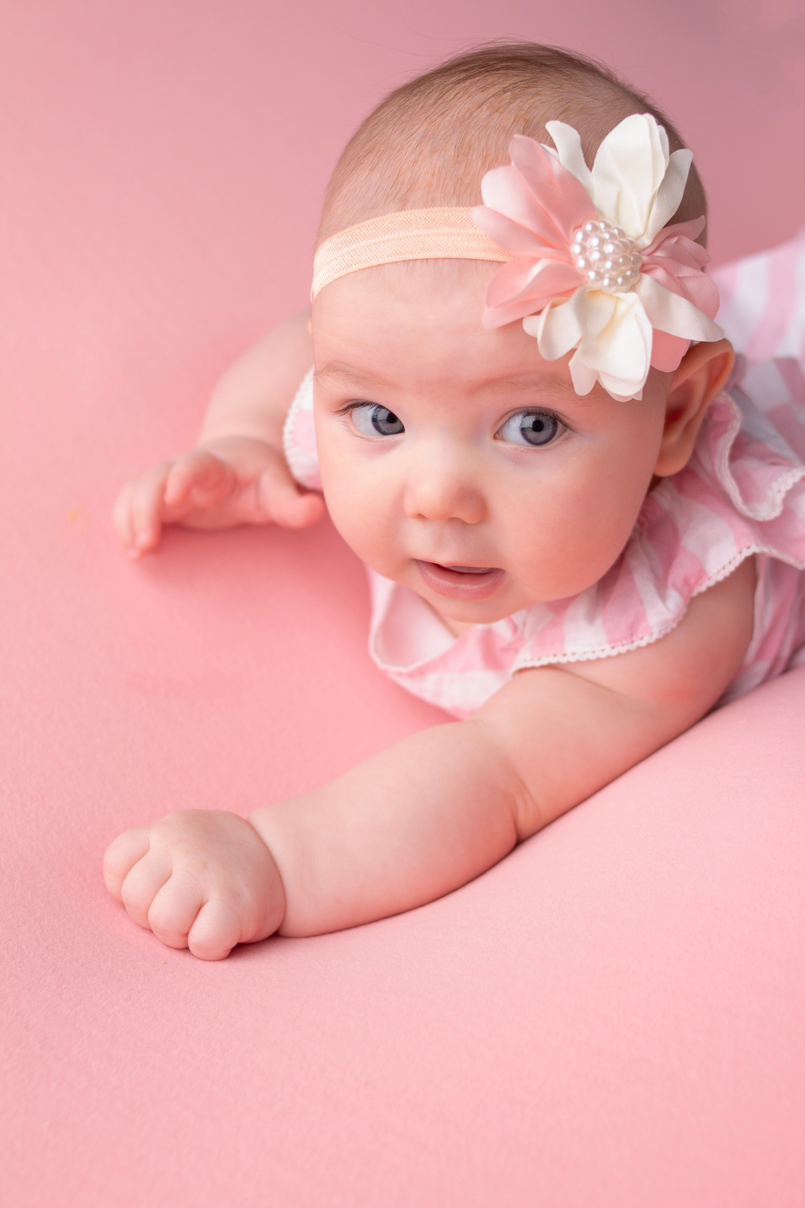 Полина 4 месяца. Первый кадр | newborn фотограф | Всеволожск