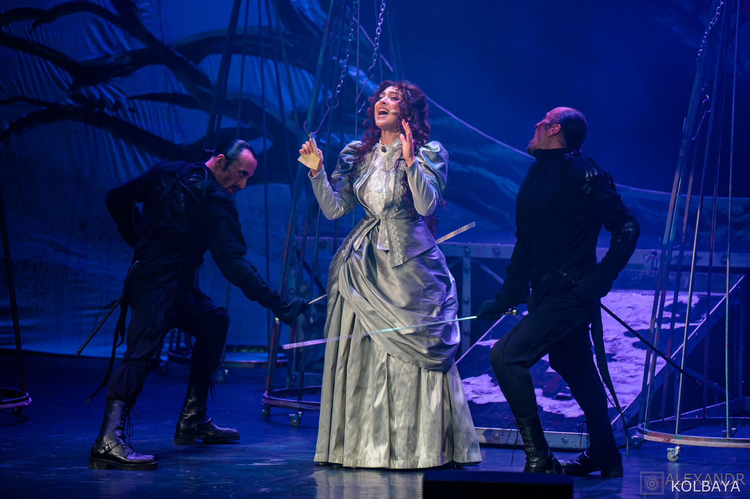 Мюзикл Дракула. Концертный и театральный репортажный фотограф в Москве Александр Колбая