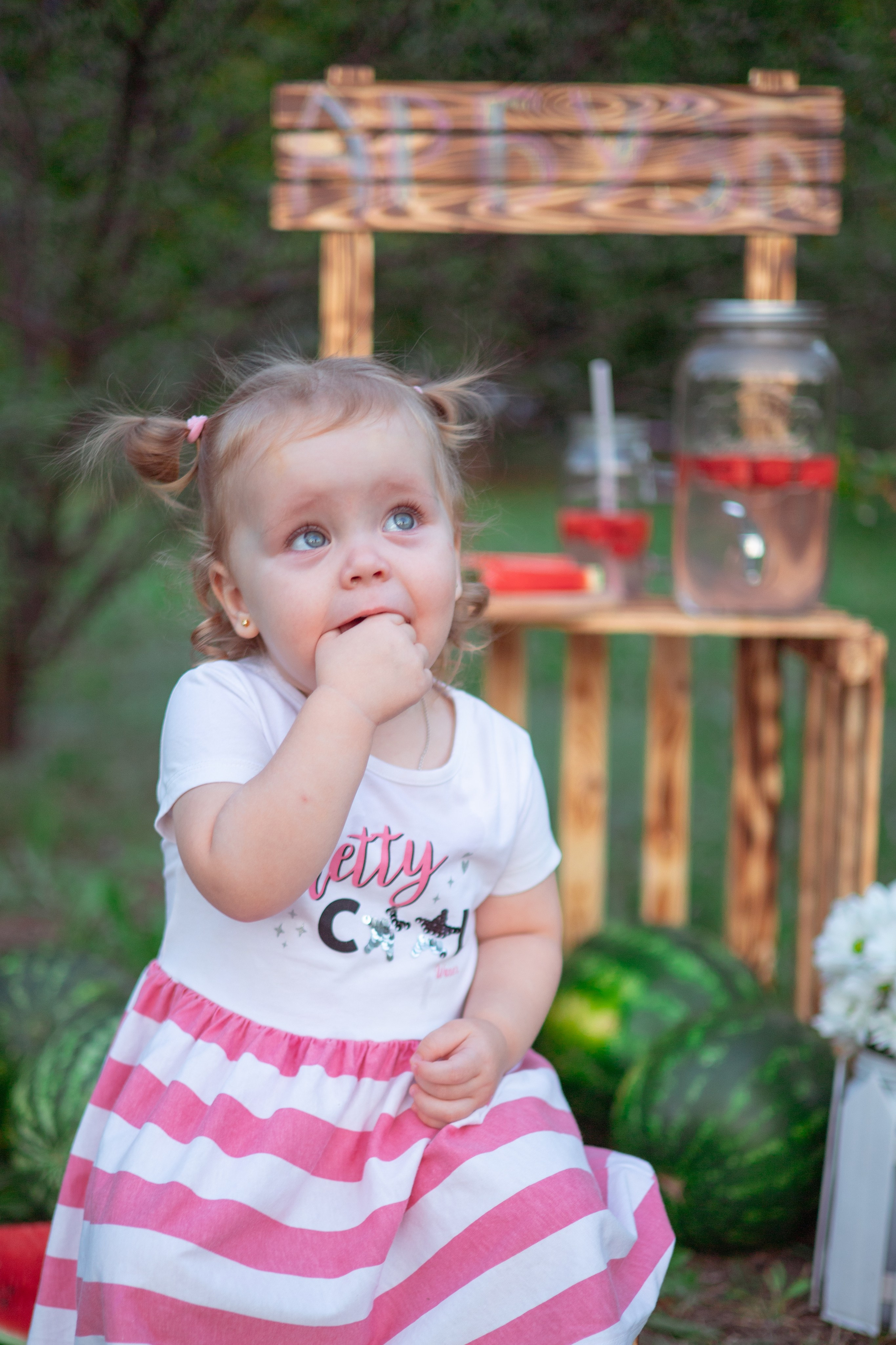 Соня арбузы. Семейный и детский фотограф в Михайловке Татьяна Лестьева