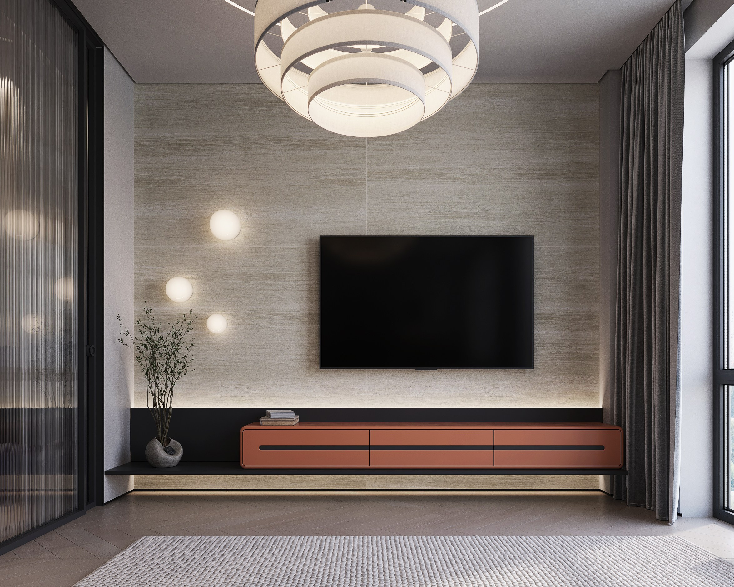 ЖК «Buta legacy», 43 м². Room Design Studio