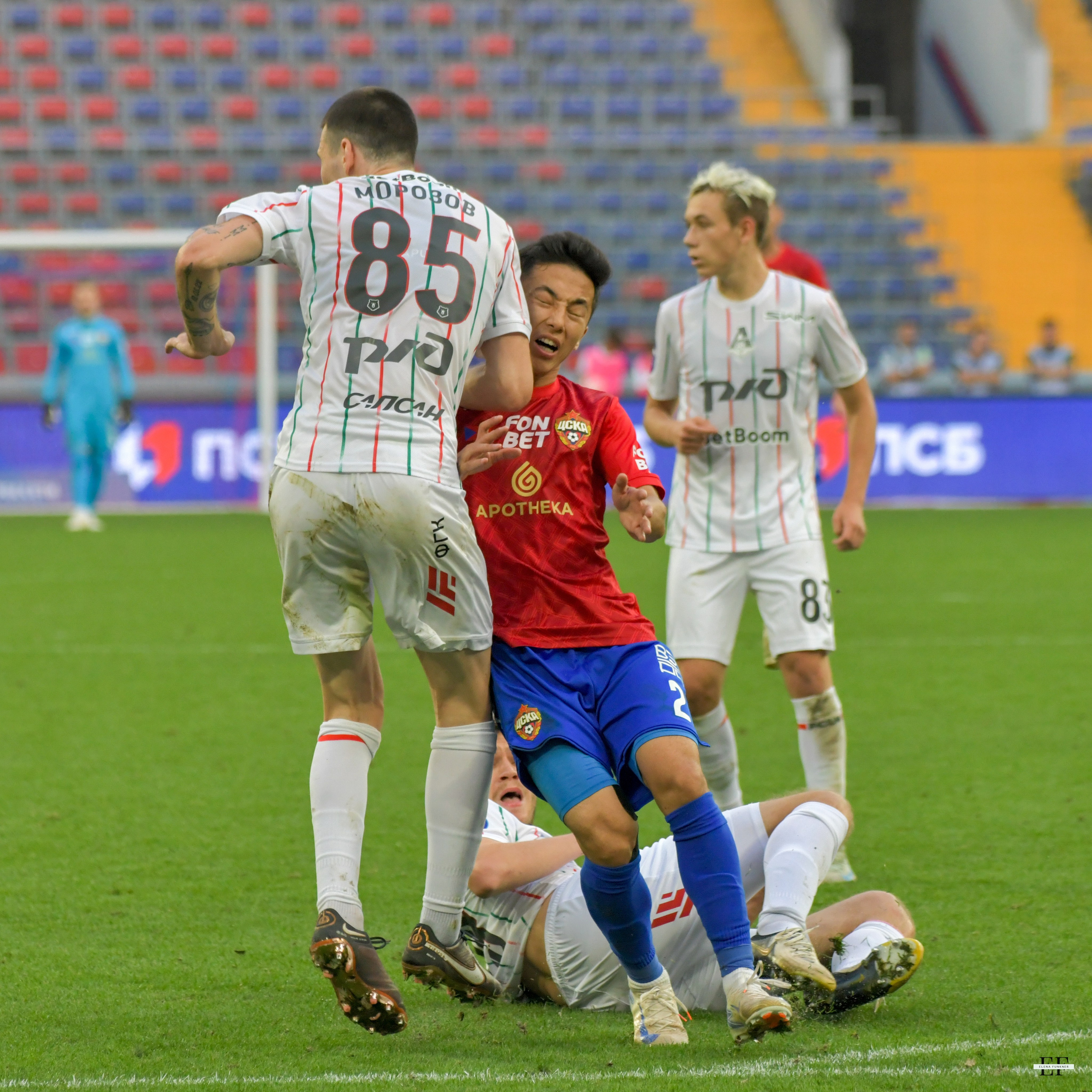 ПФК «ЦСКА» — ПФК «ЛОКОМОТИВ» Российская Премьер-Лига. 5 тур. 18.08.2024 ВЕБ-Арена г. Москва. Свой взгляд через объектив