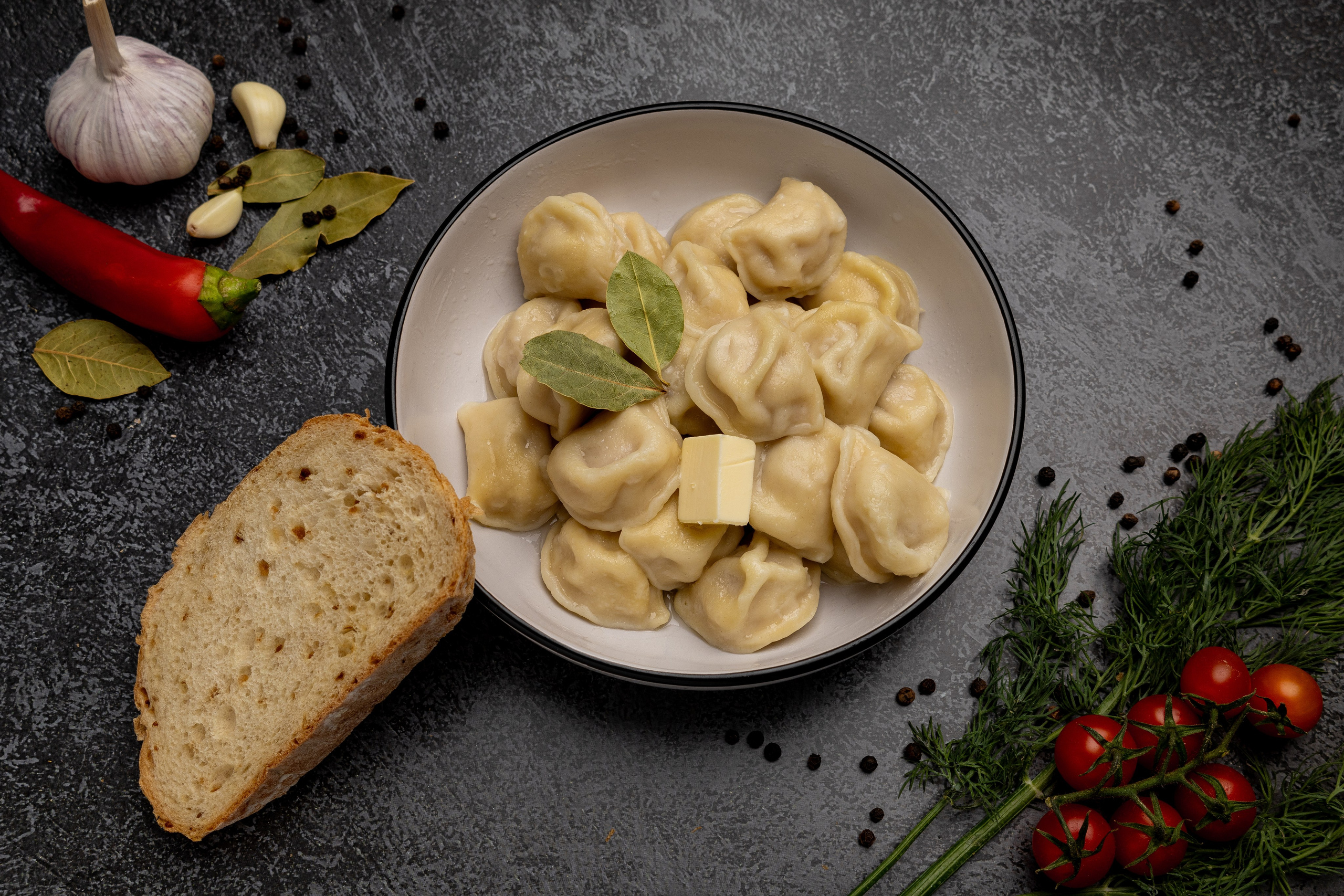 Вареники & пельмени. Коммерческий фотограф Даша Потоцкая