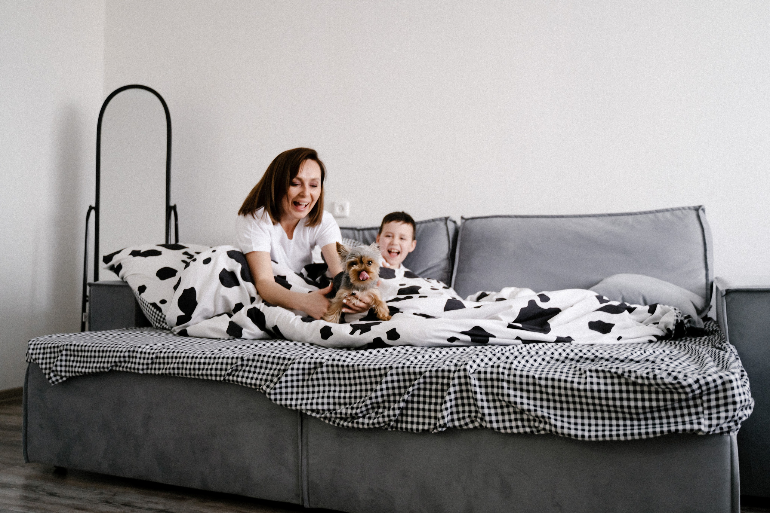 Мама с сыном