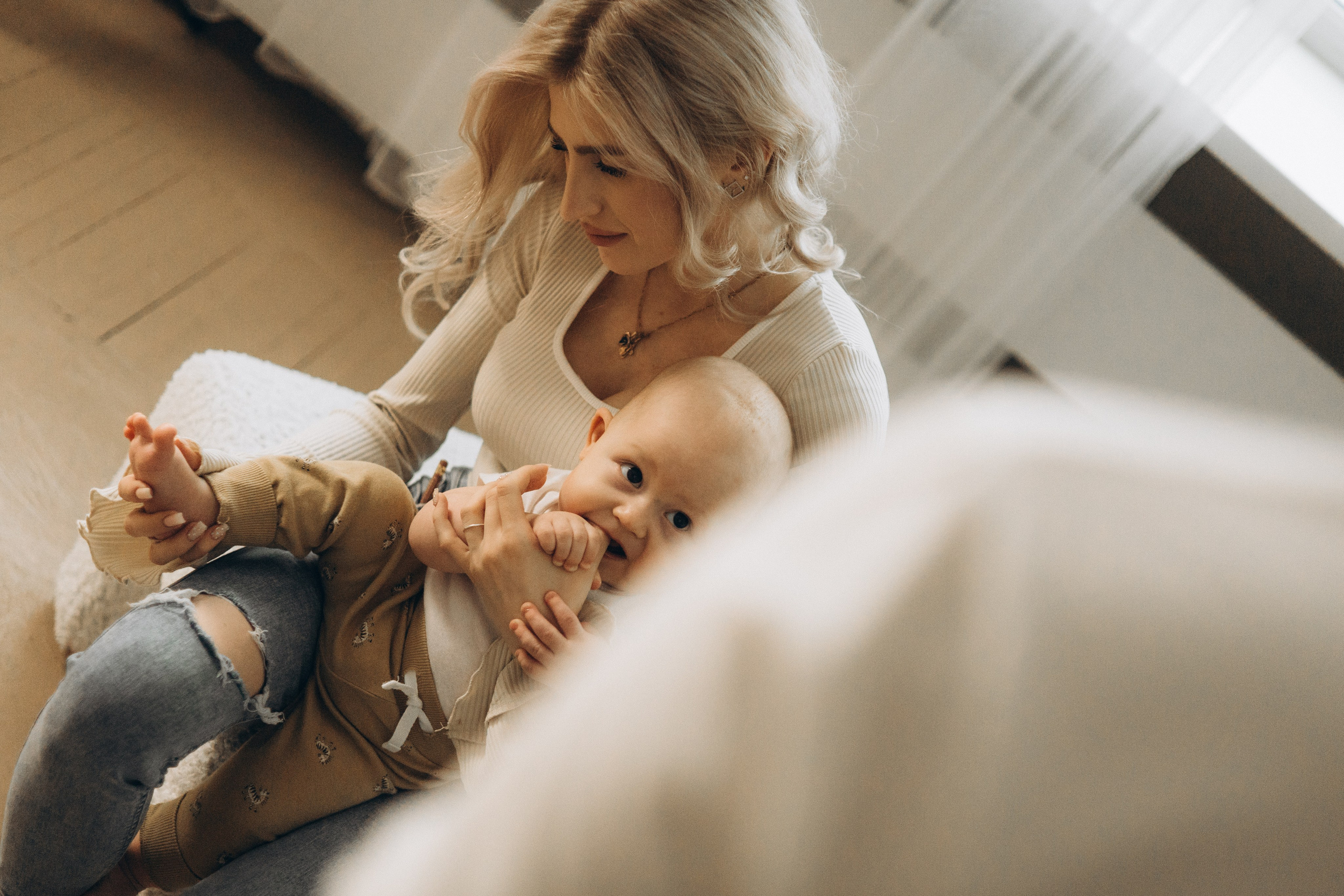 Семейная фотосессия с малышом. Семейный фотограф в Ижевске Даша Денисова