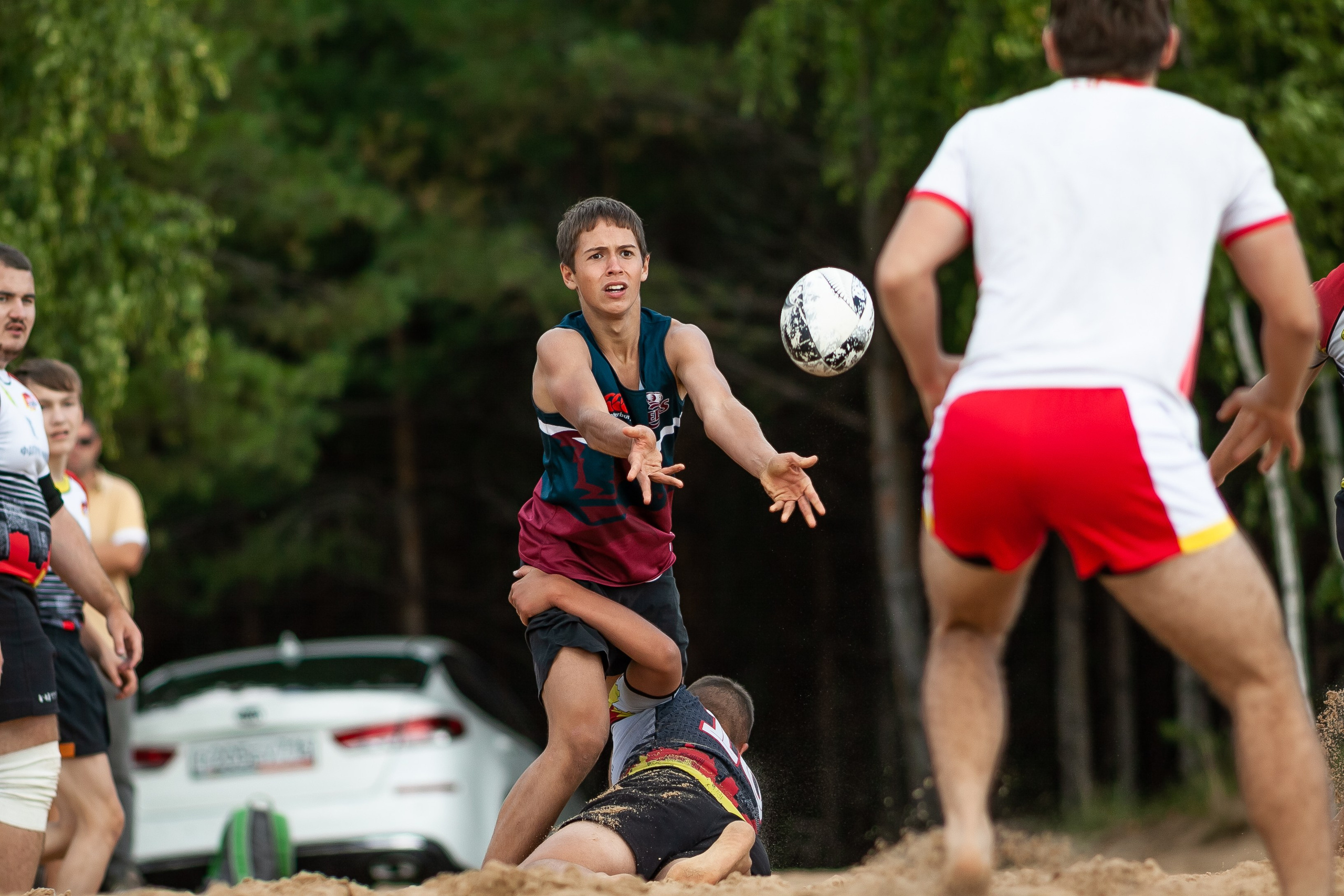 «Кубок «Молота» по пляжному Регби. Фотография