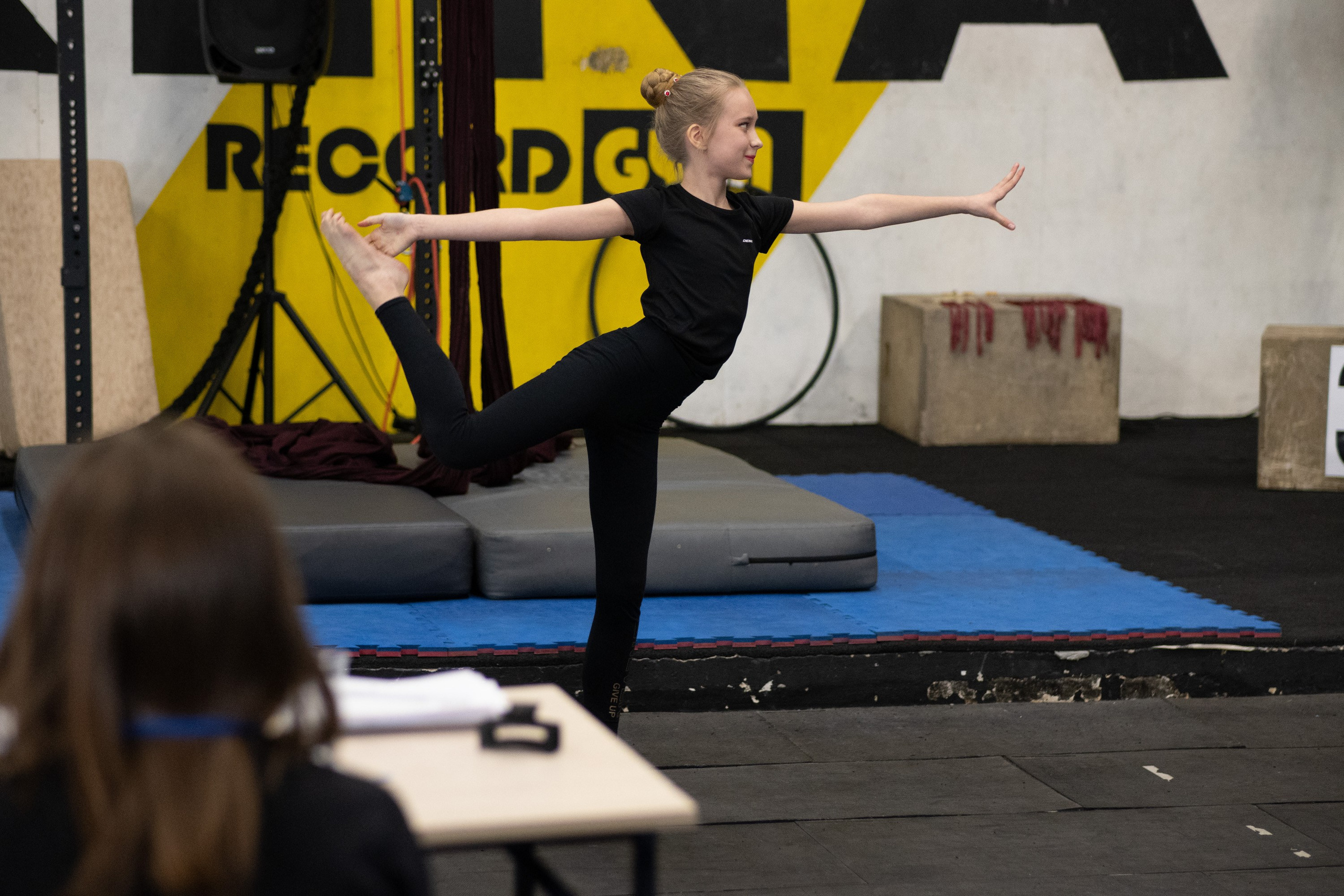 Внутриклубные соревнования по воздушной гимнастике 02.04.23