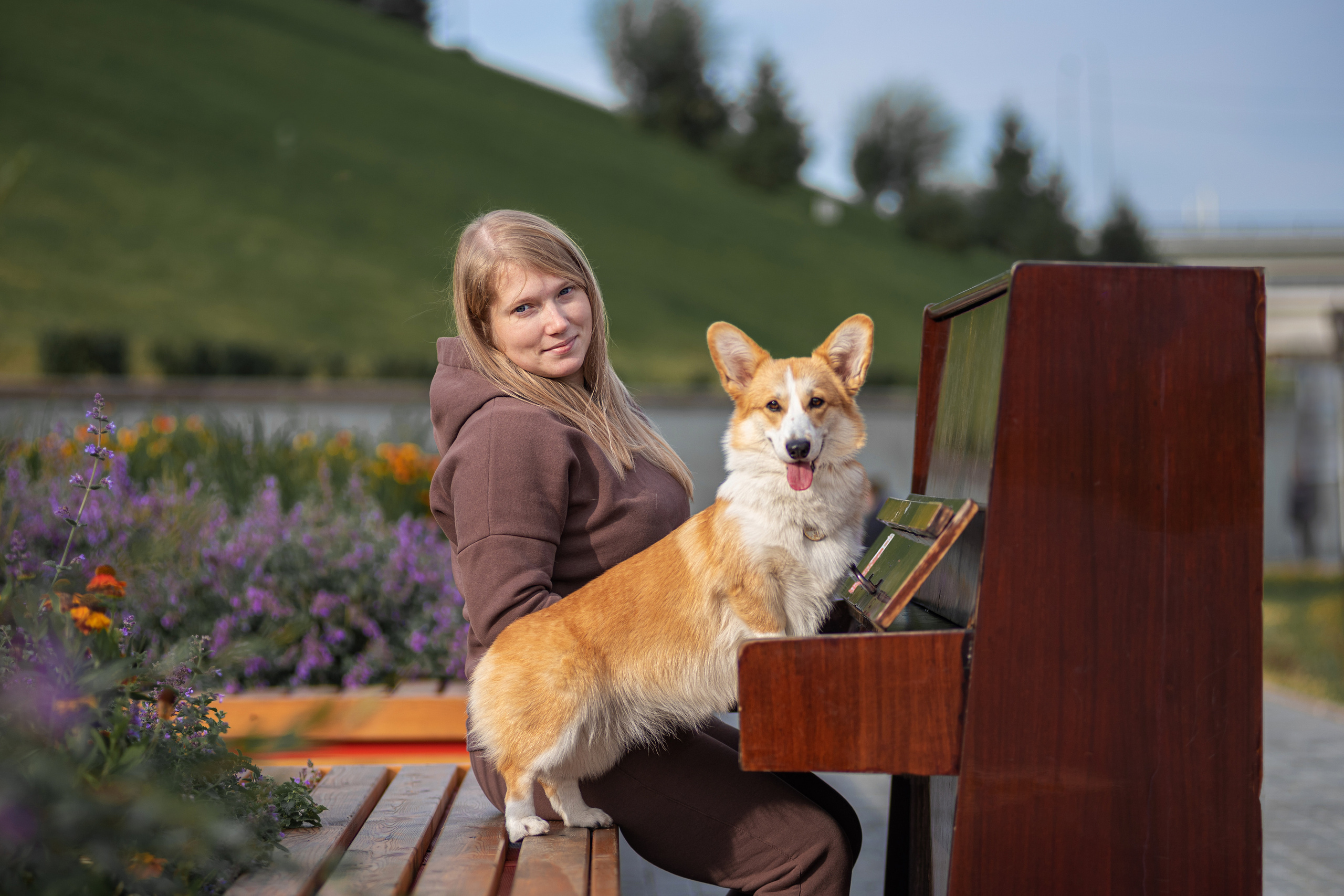 Ася и Плюша. Дог-фотограф в Тюмени Александра Королева