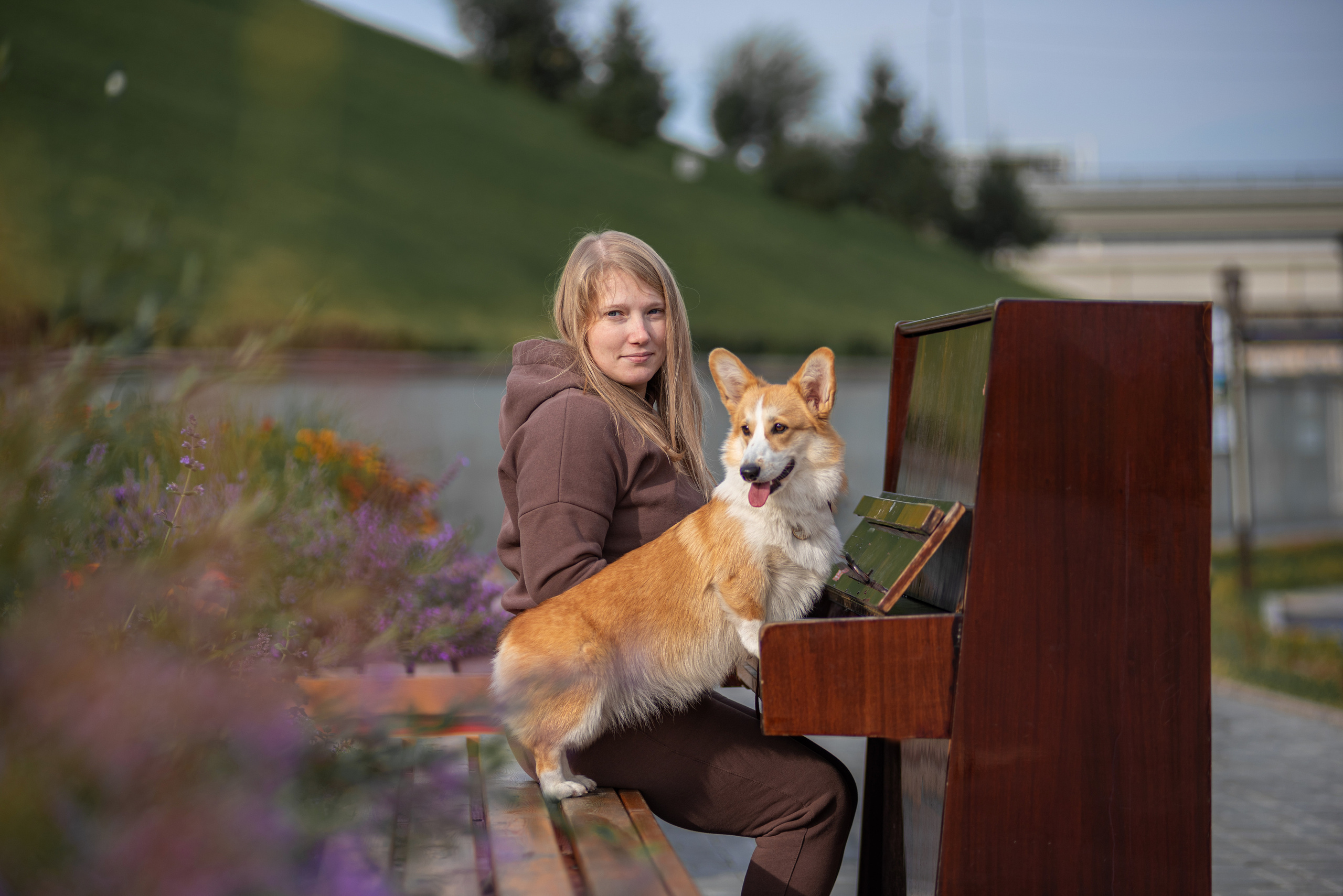 Ася и Плюша. Дог-фотограф в Тюмени Александра Королева