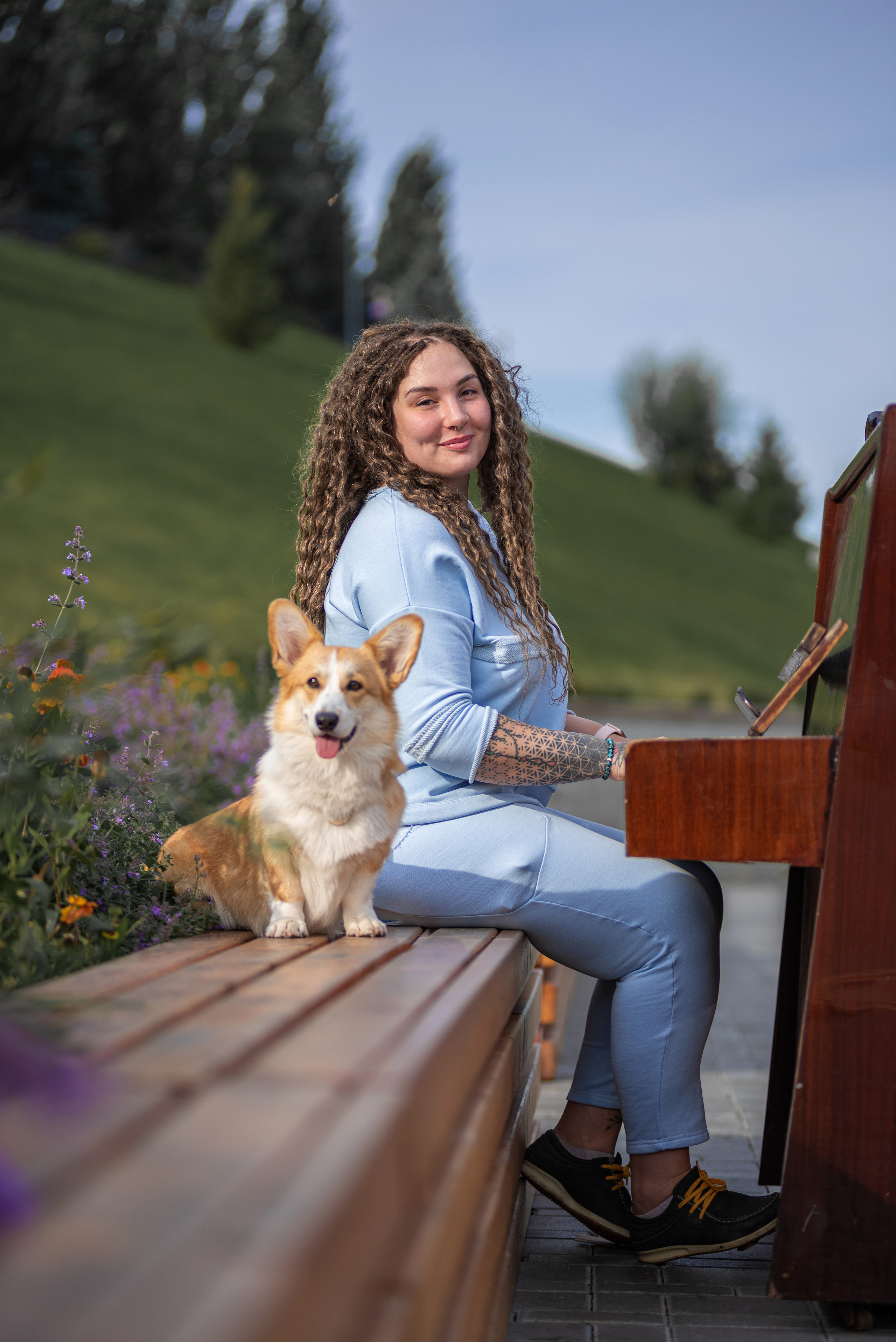 Ася и Плюша. Дог-фотограф в Тюмени Александра Королева