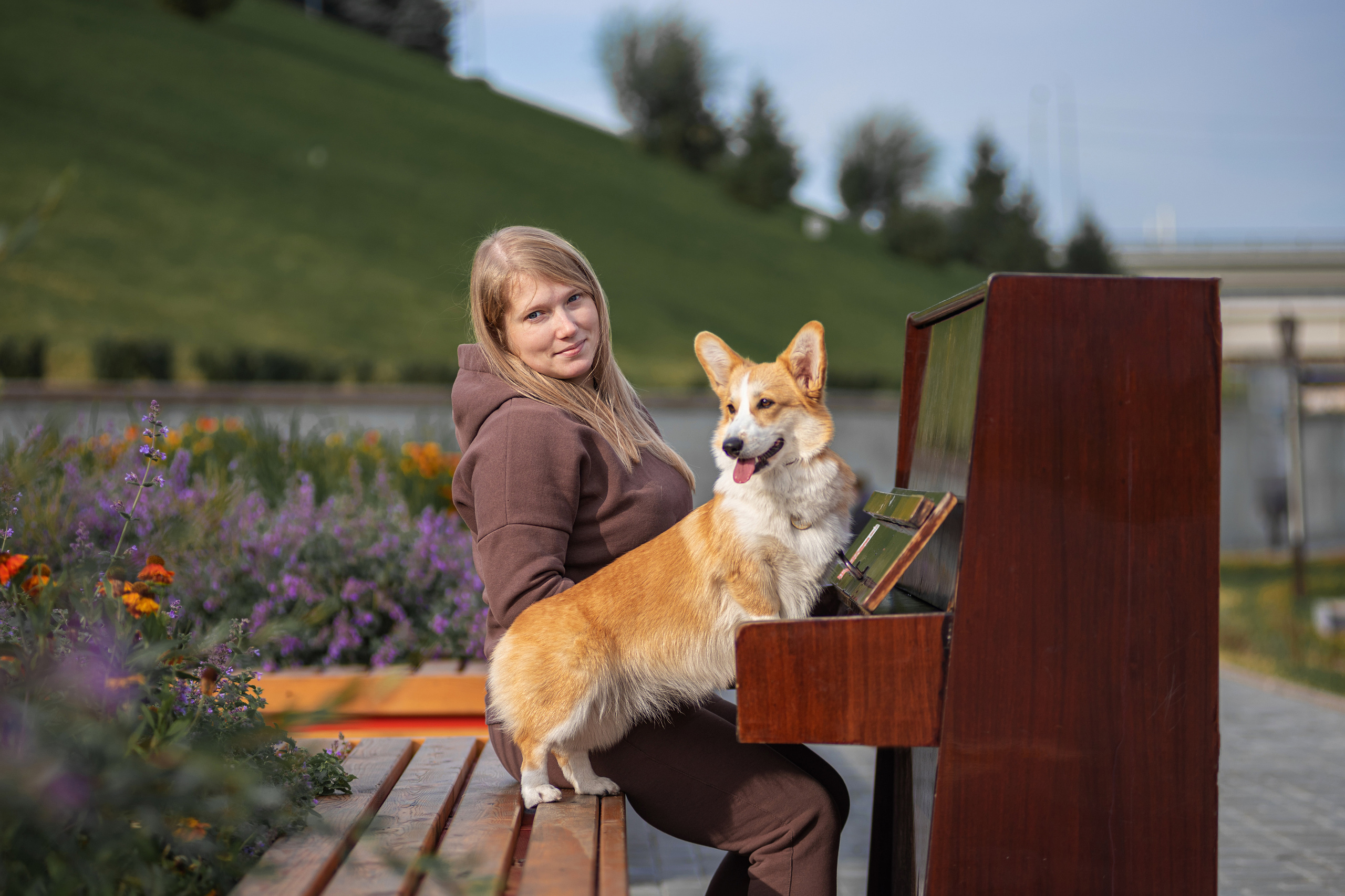 Ася и Плюша. Дог-фотограф в Тюмени Александра Королева