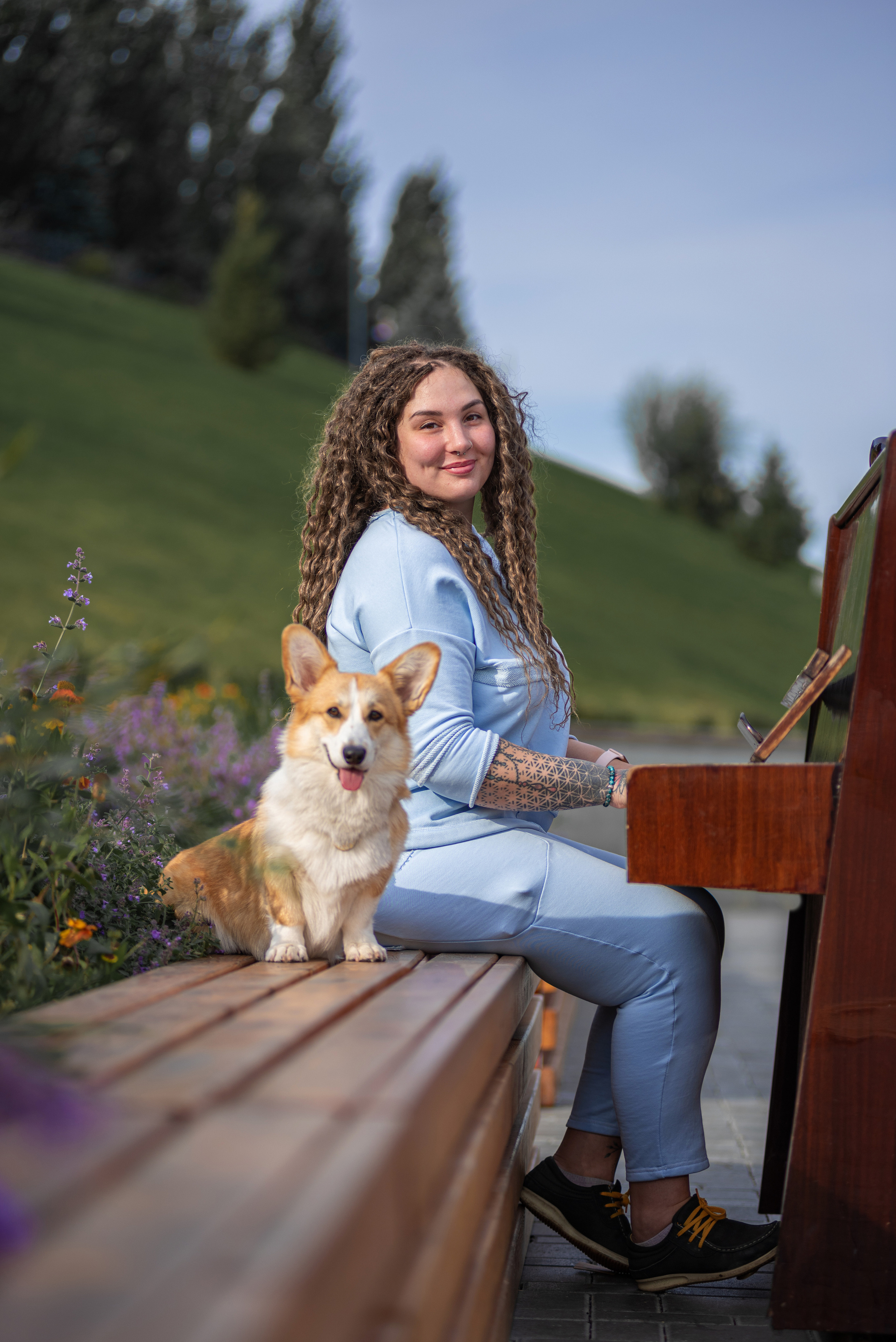 Ася и Плюша. Дог-фотограф в Тюмени Александра Королева
