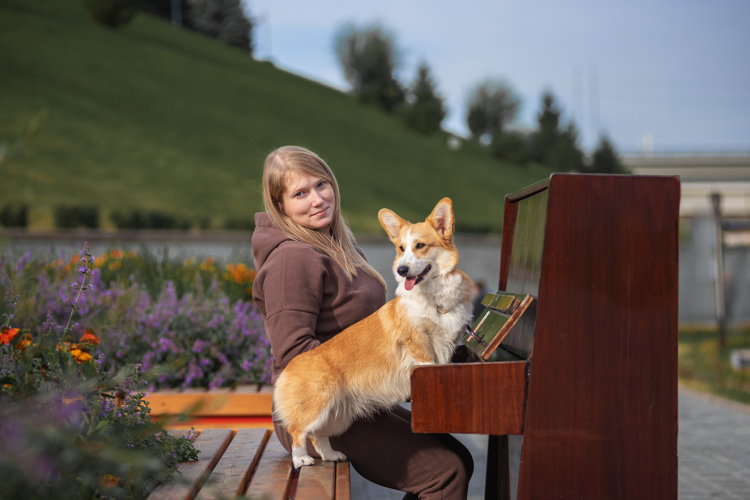 Ася и Плюша. Дог-фотограф в Тюмени Александра Королева