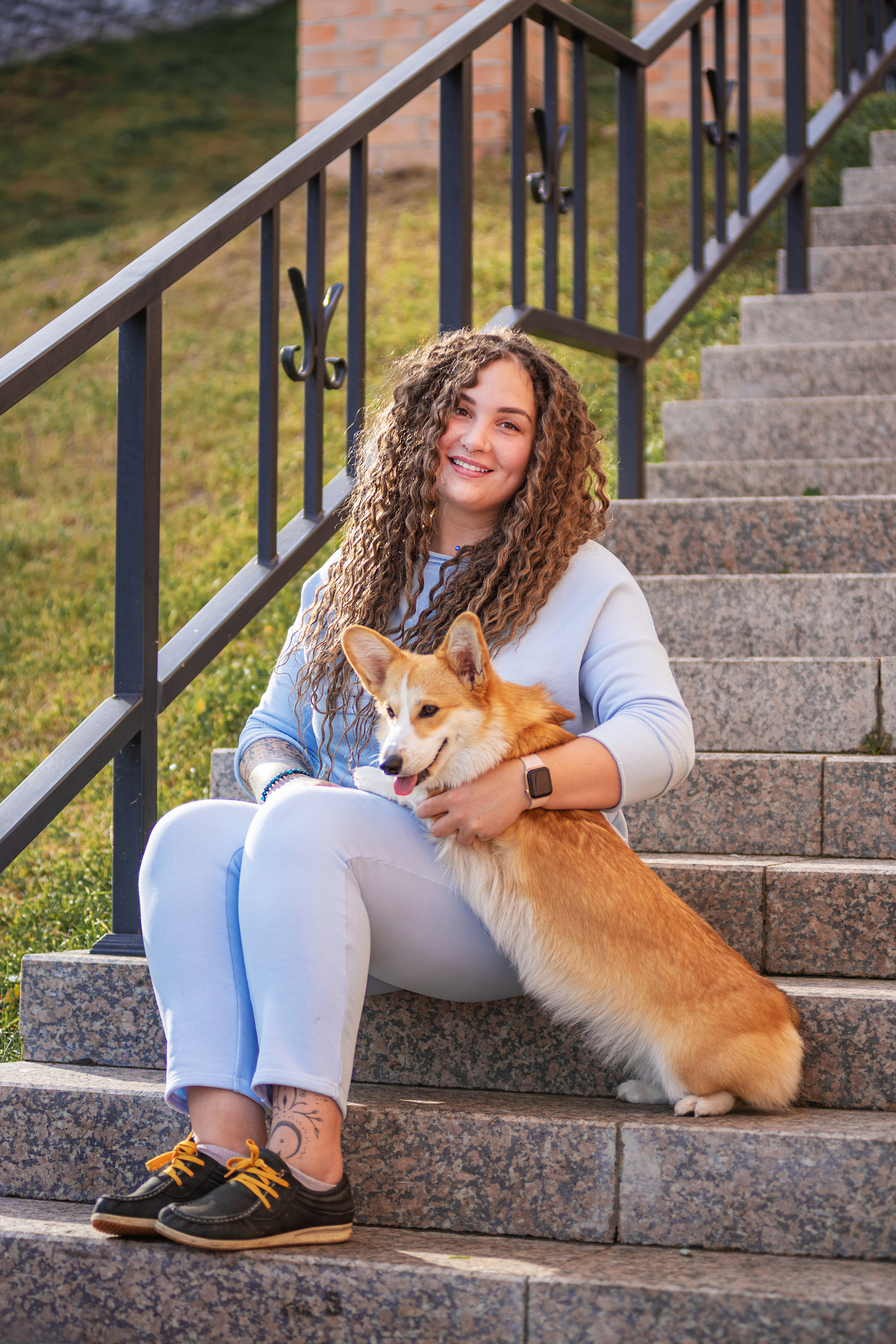 Ася и Плюша. Дог-фотограф в Тюмени Александра Королева
