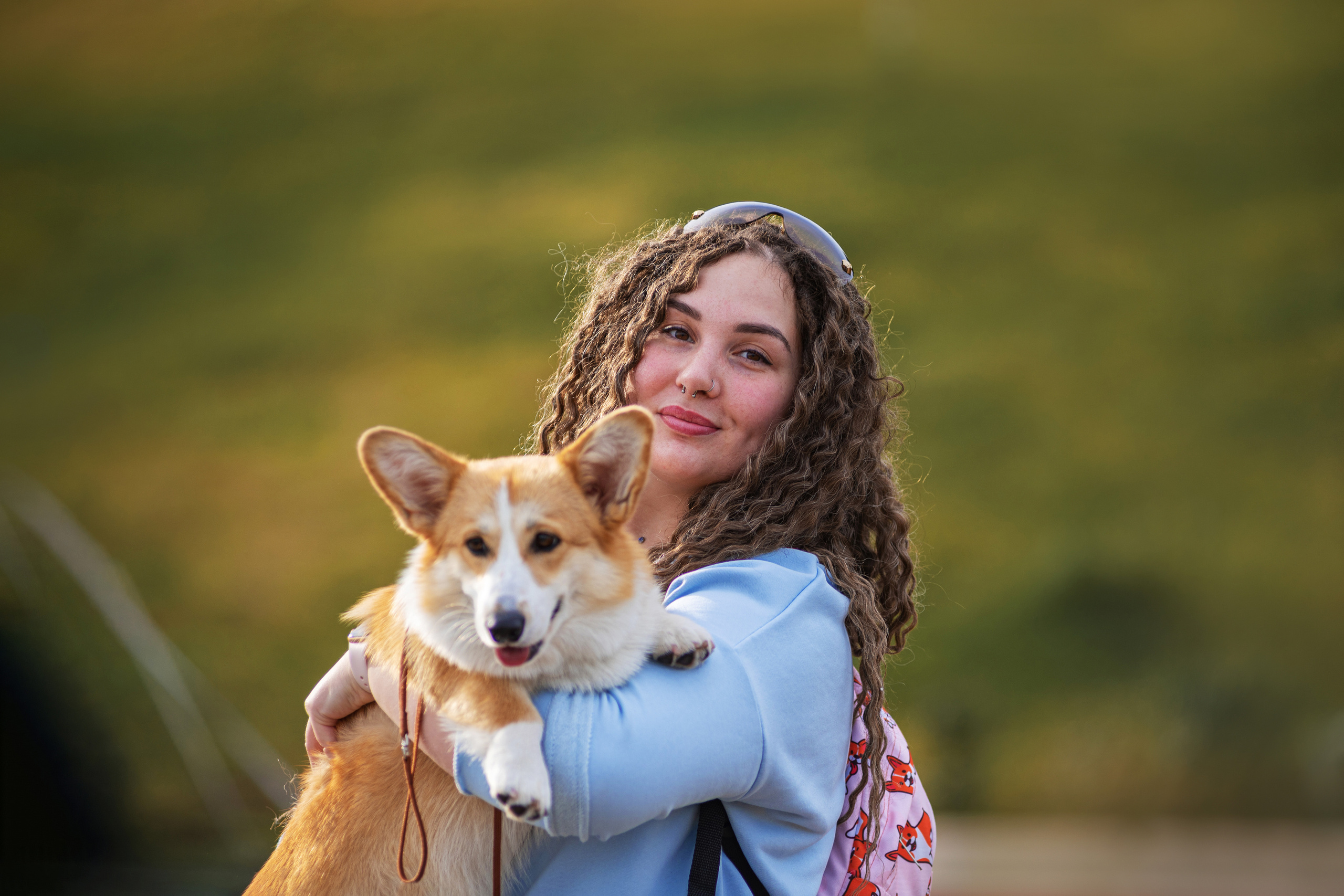 Ася и Плюша. Дог-фотограф в Тюмени Александра Королева