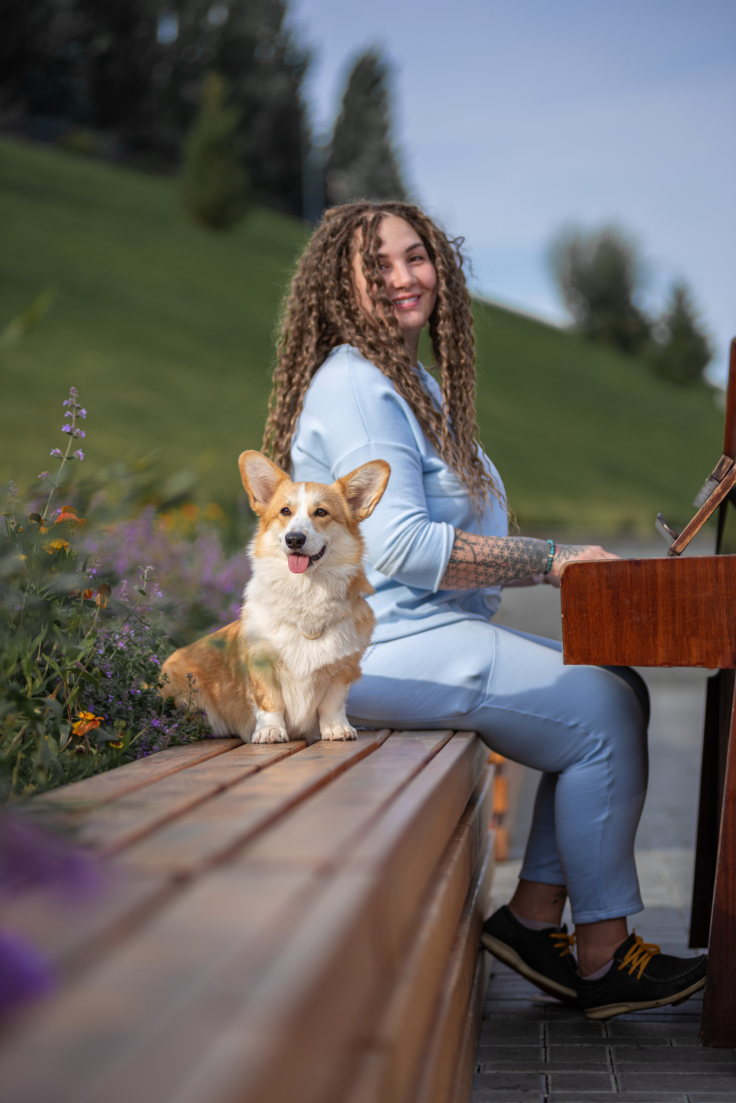 Ася и Плюша. Дог-фотограф в Тюмени Александра Королева
