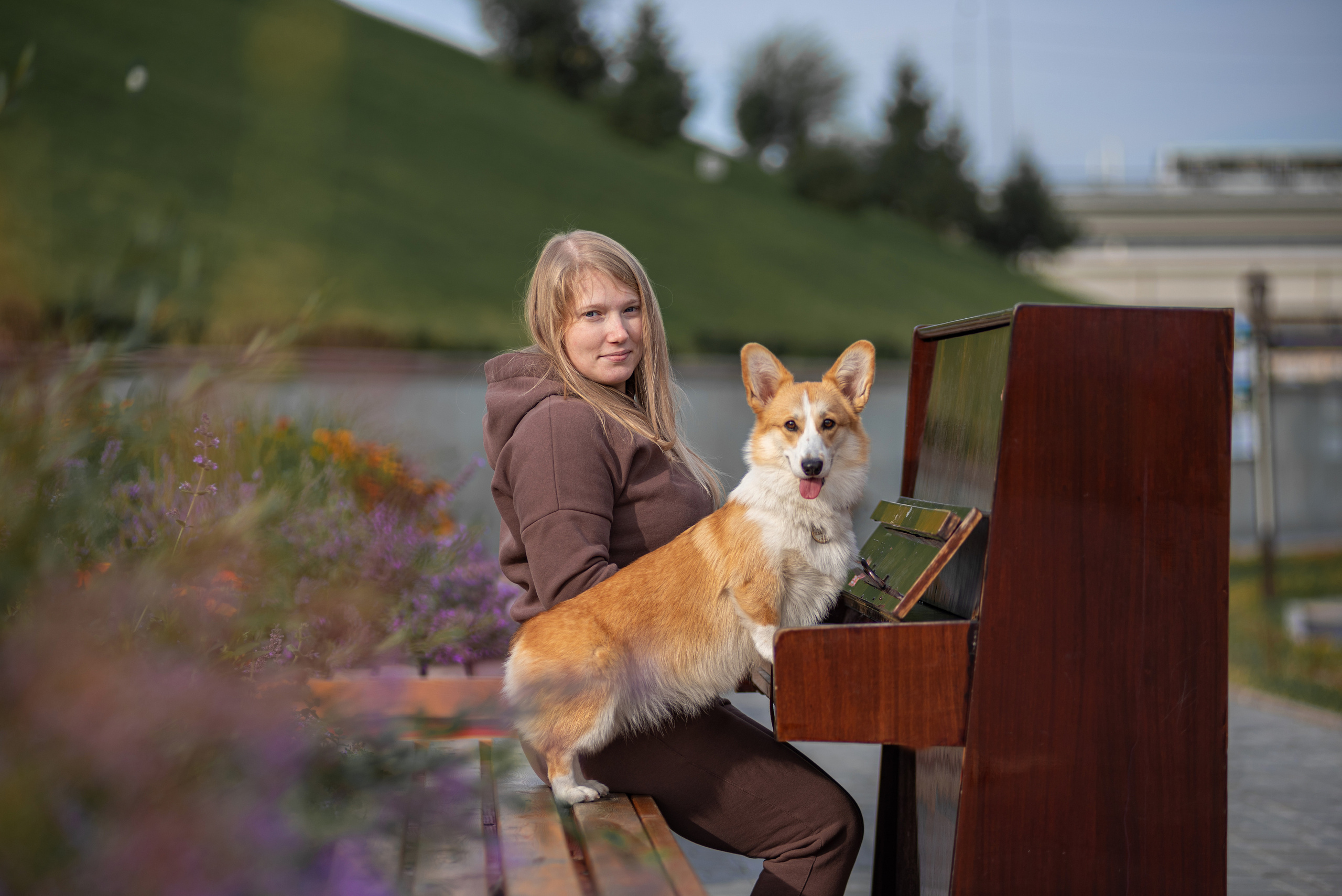 Ася и Плюша. Дог-фотограф в Тюмени Александра Королева