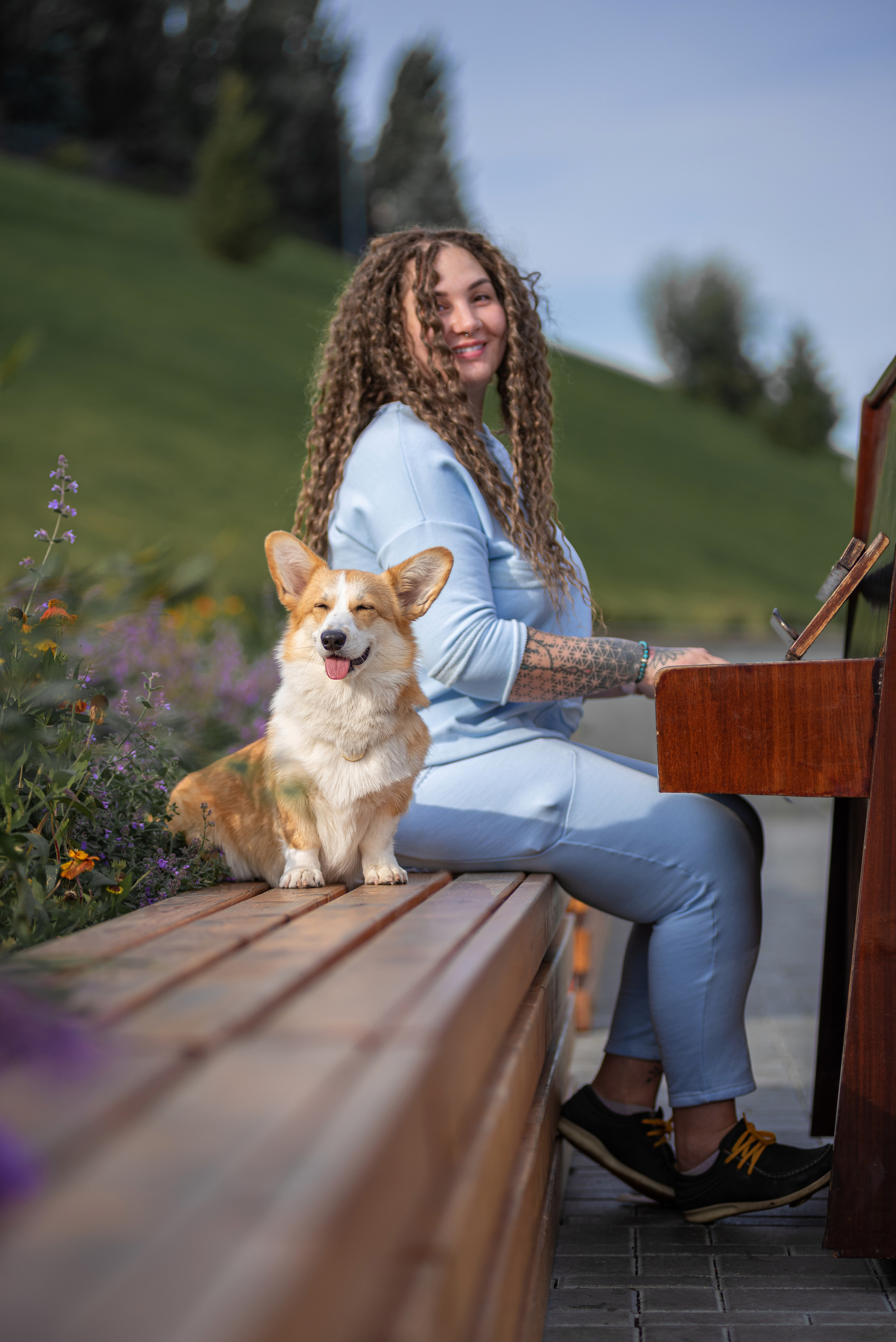 Ася и Плюша. Дог-фотограф в Тюмени Александра Королева