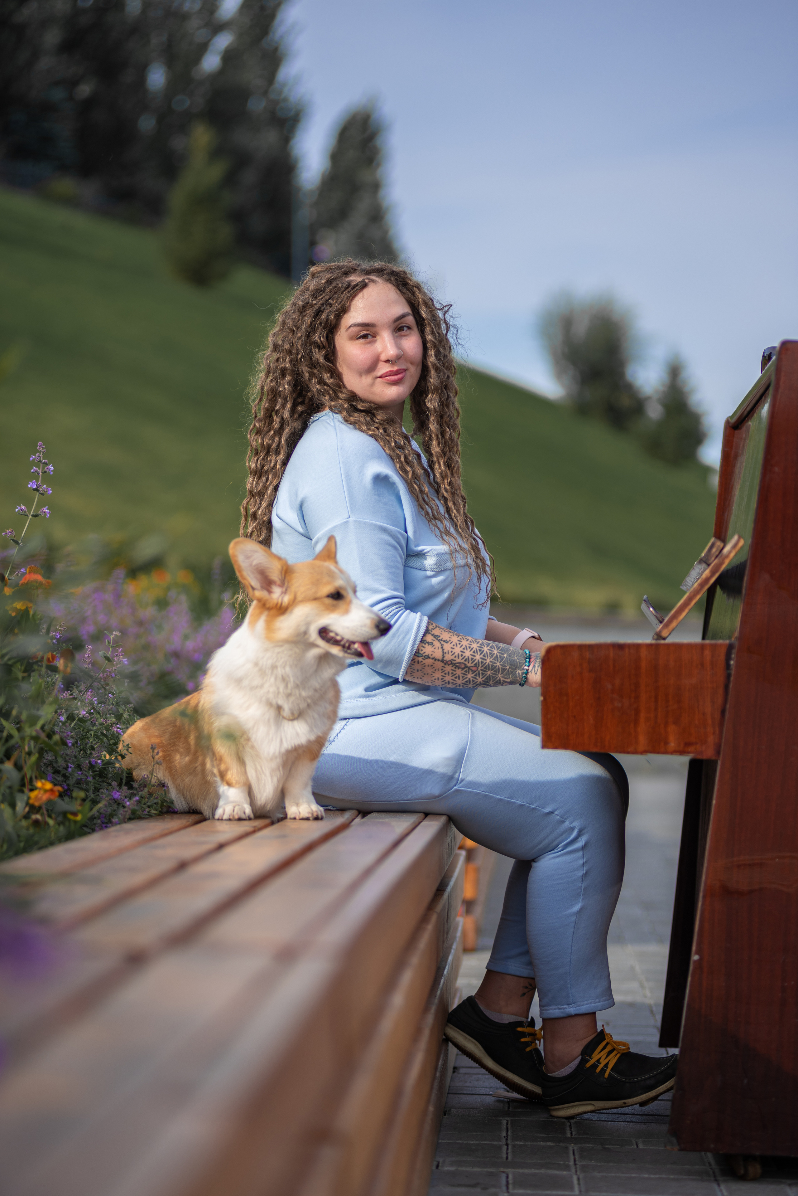 Ася и Плюша. Дог-фотограф в Тюмени Александра Королева