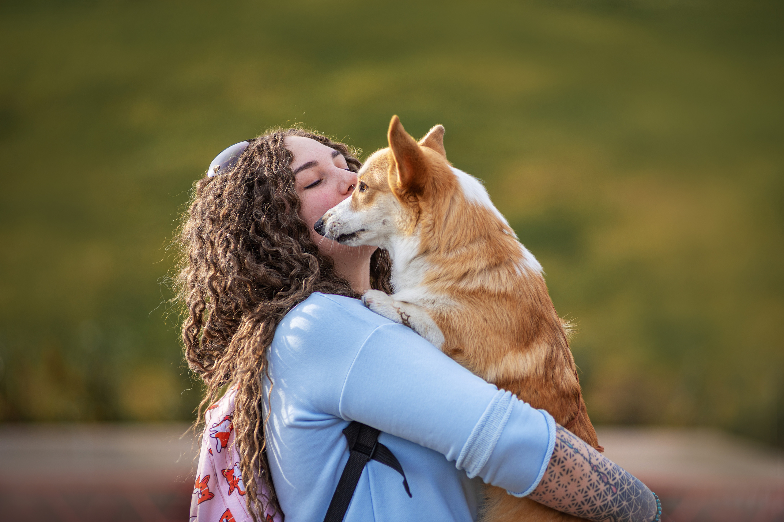 Ася и Плюша. Дог-фотограф в Тюмени Александра Королева